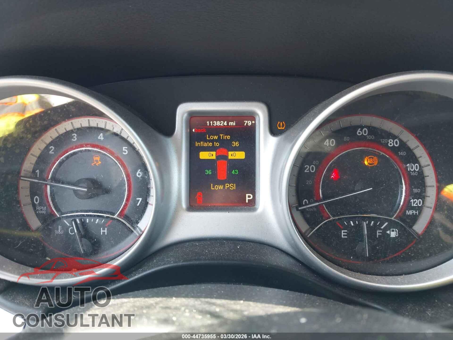 DODGE JOURNEY 2017 - 3C4PDCAB1HT609472