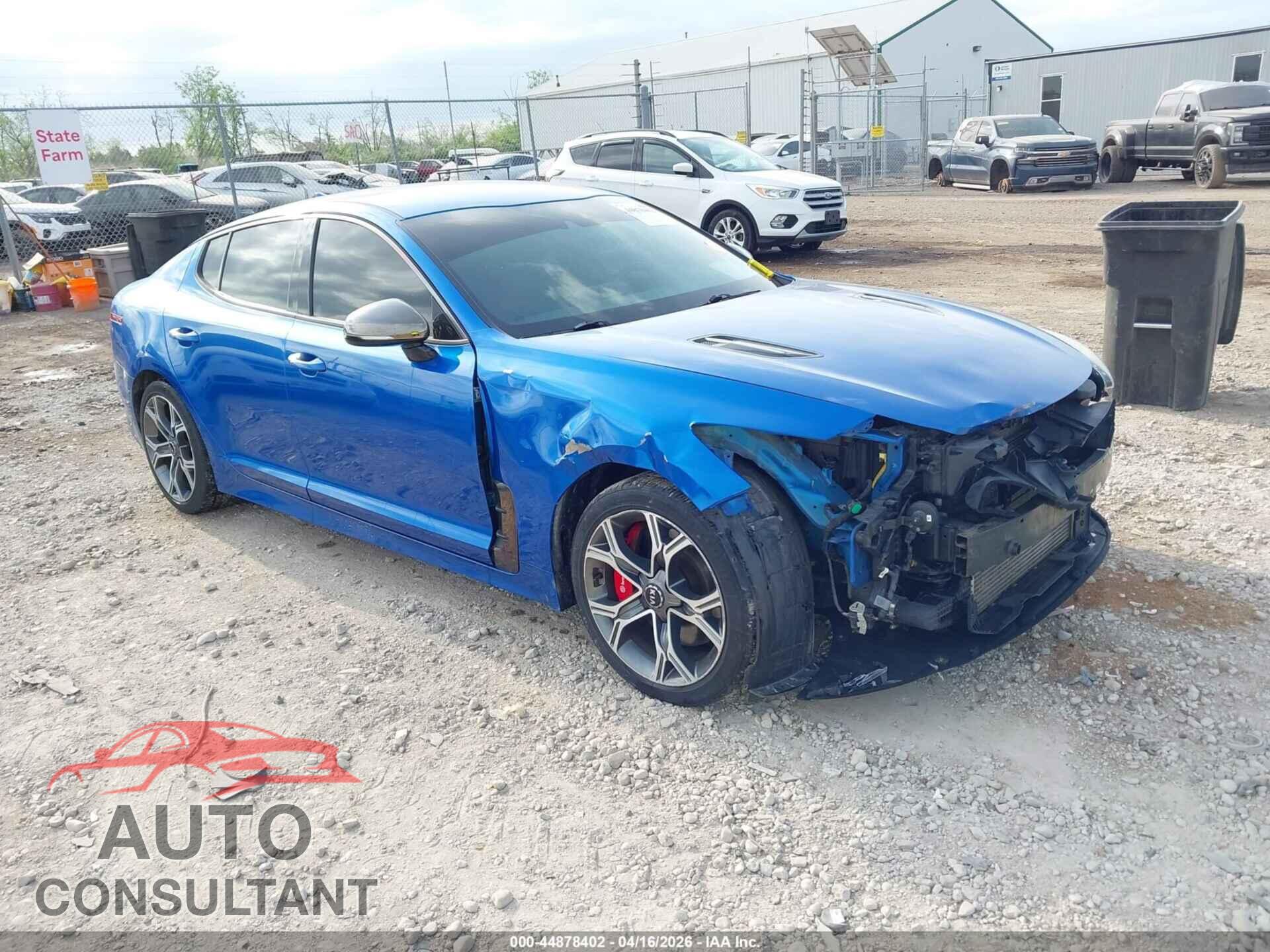 KIA STINGER 2018 - KNAE35LC2J6011819