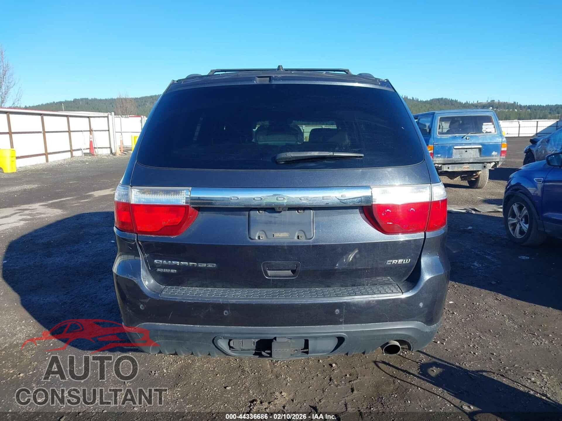 DODGE DURANGO 2013 - 1C4RDJDG8DC638218