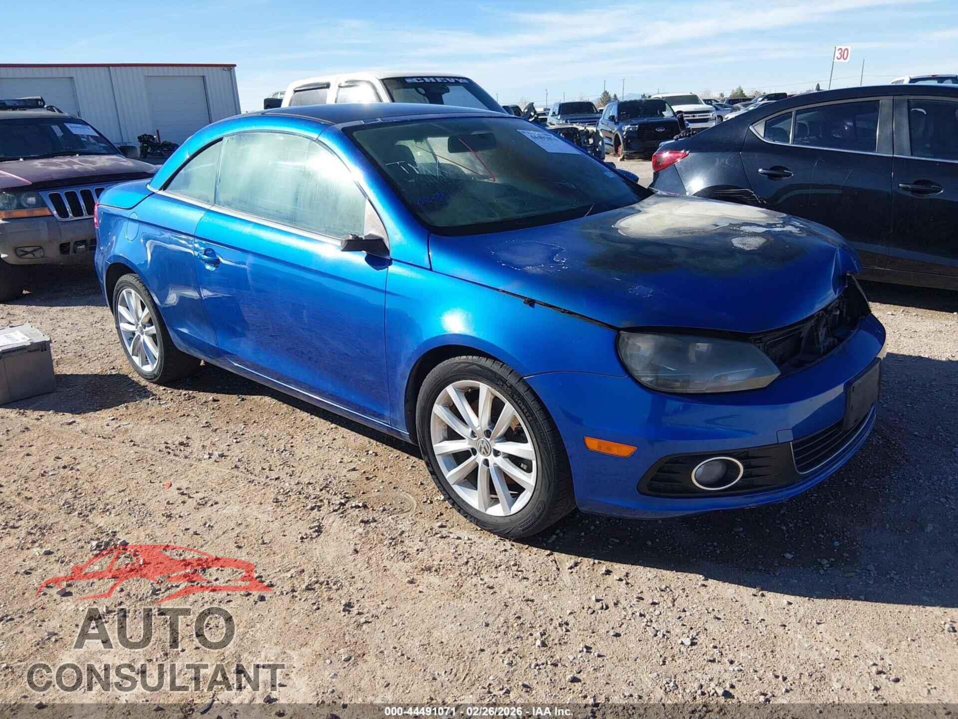 VOLKSWAGEN EOS 2012 - WVWBW7AH4CV005732