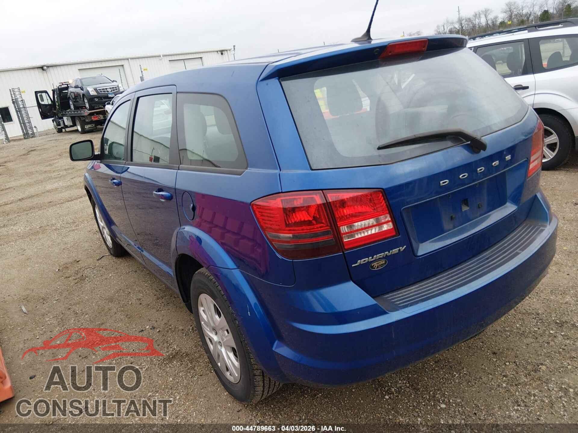 DODGE JOURNEY 2015 - 3C4PDCAB7FT697960