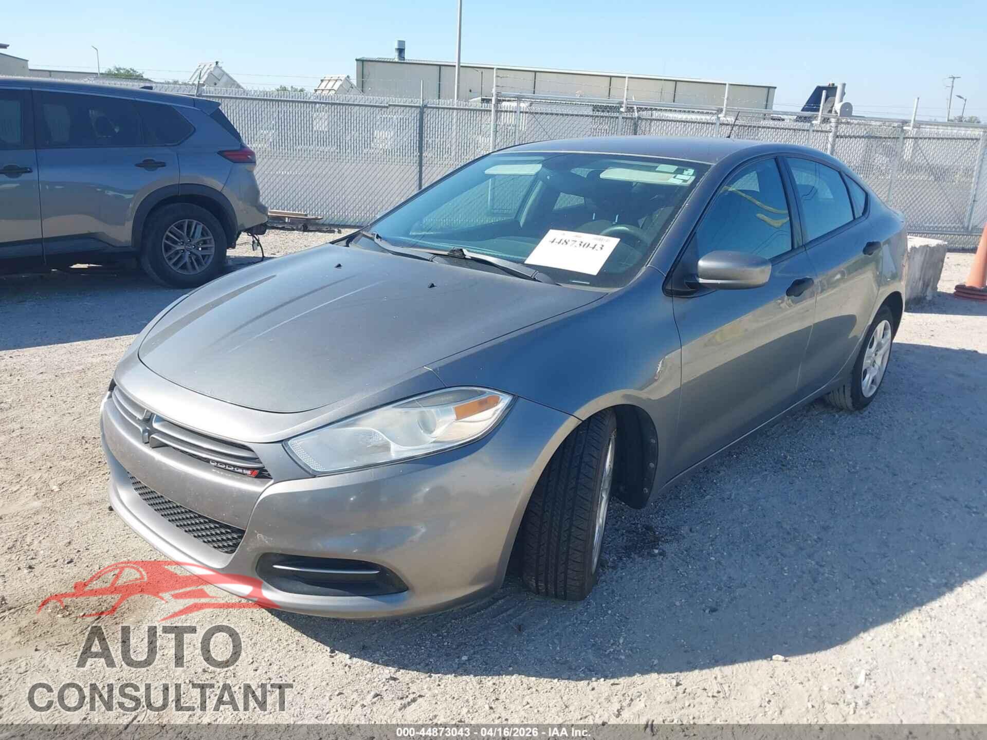 DODGE DART 2013 - 1C3CDFAA9DD292505
