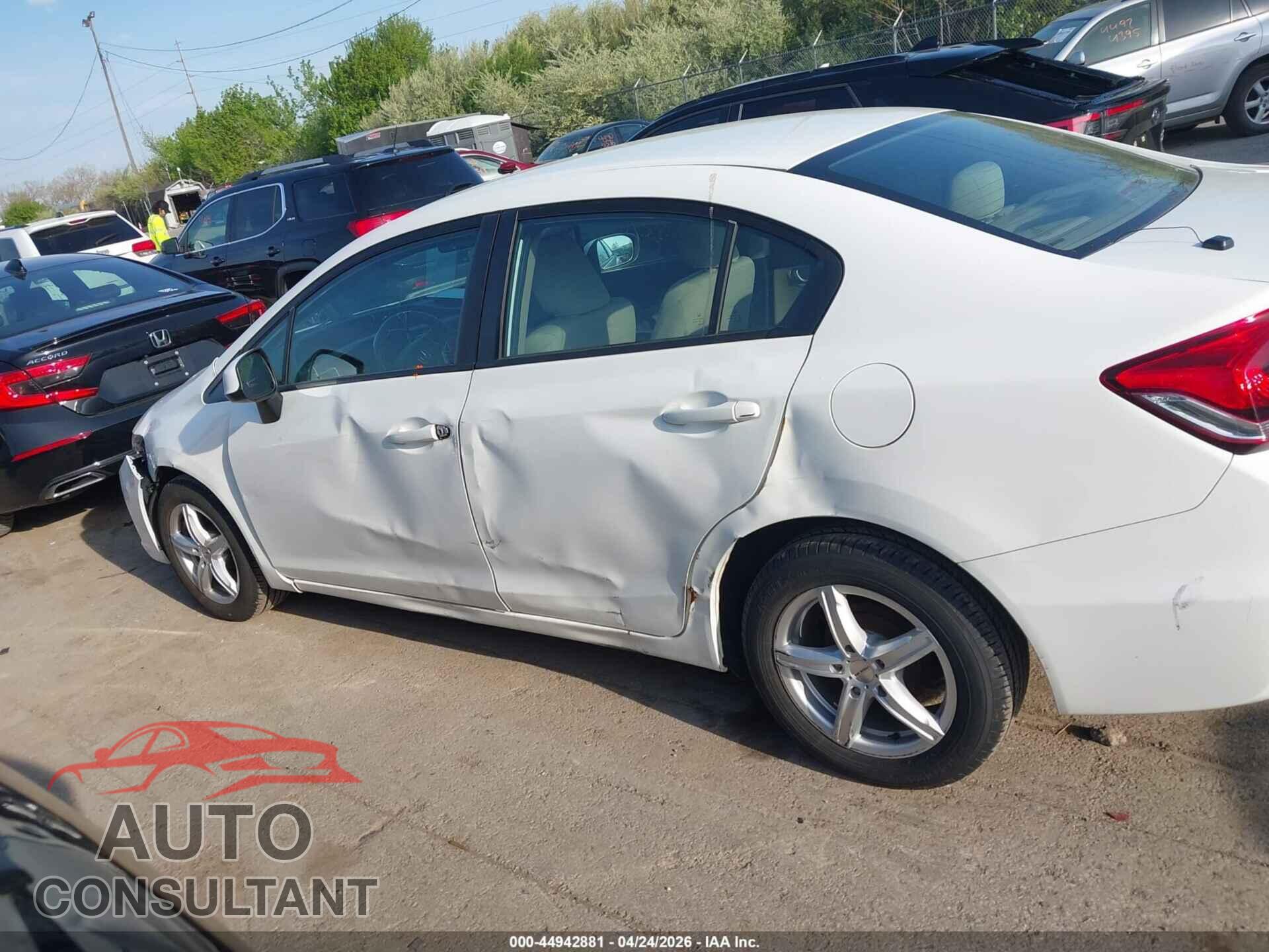 HONDA CIVIC 2015 - 19XFB2F53FE112665