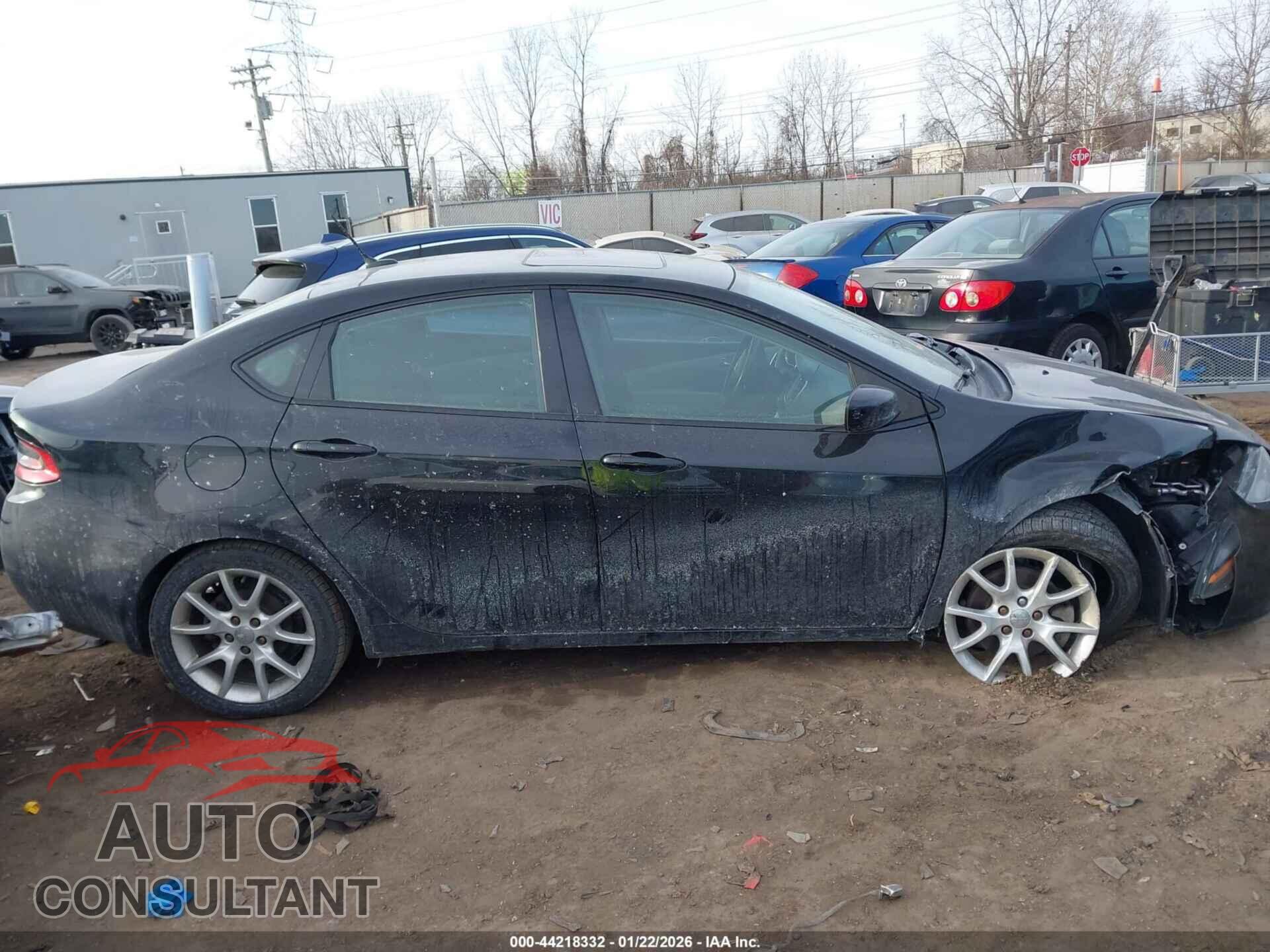 DODGE DART 2013 - 1C3CDFBA8DD343961