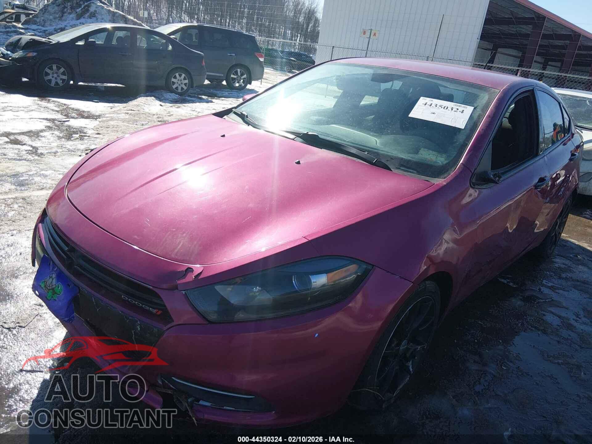DODGE DART 2015 - 1C3CDFBB3FD435183