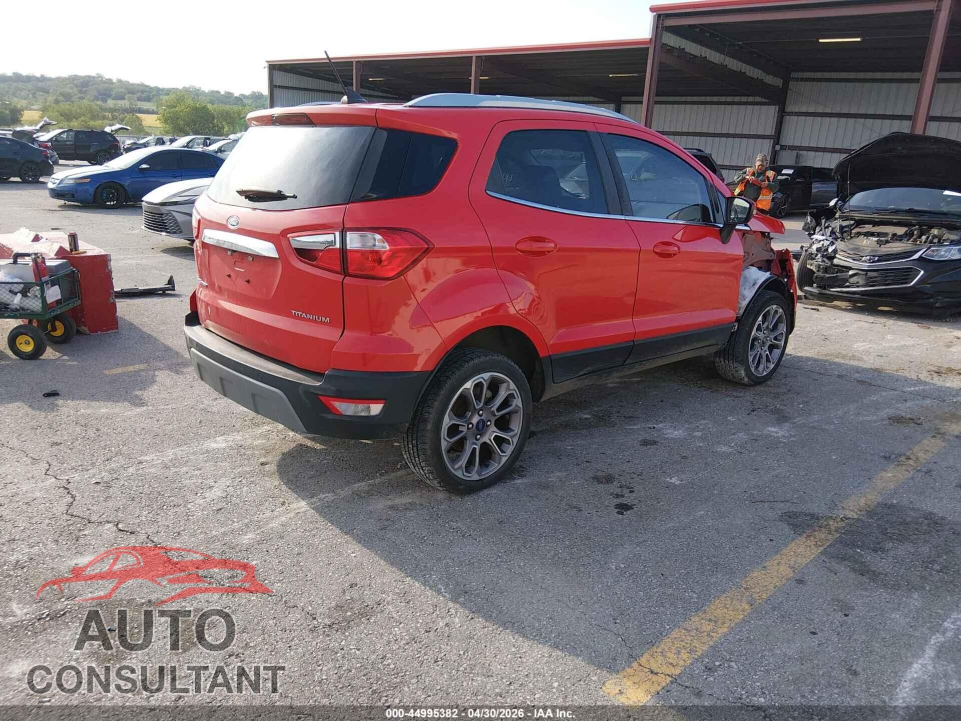 FORD ECOSPORT 2019 - MAJ6S3KL1KC296540