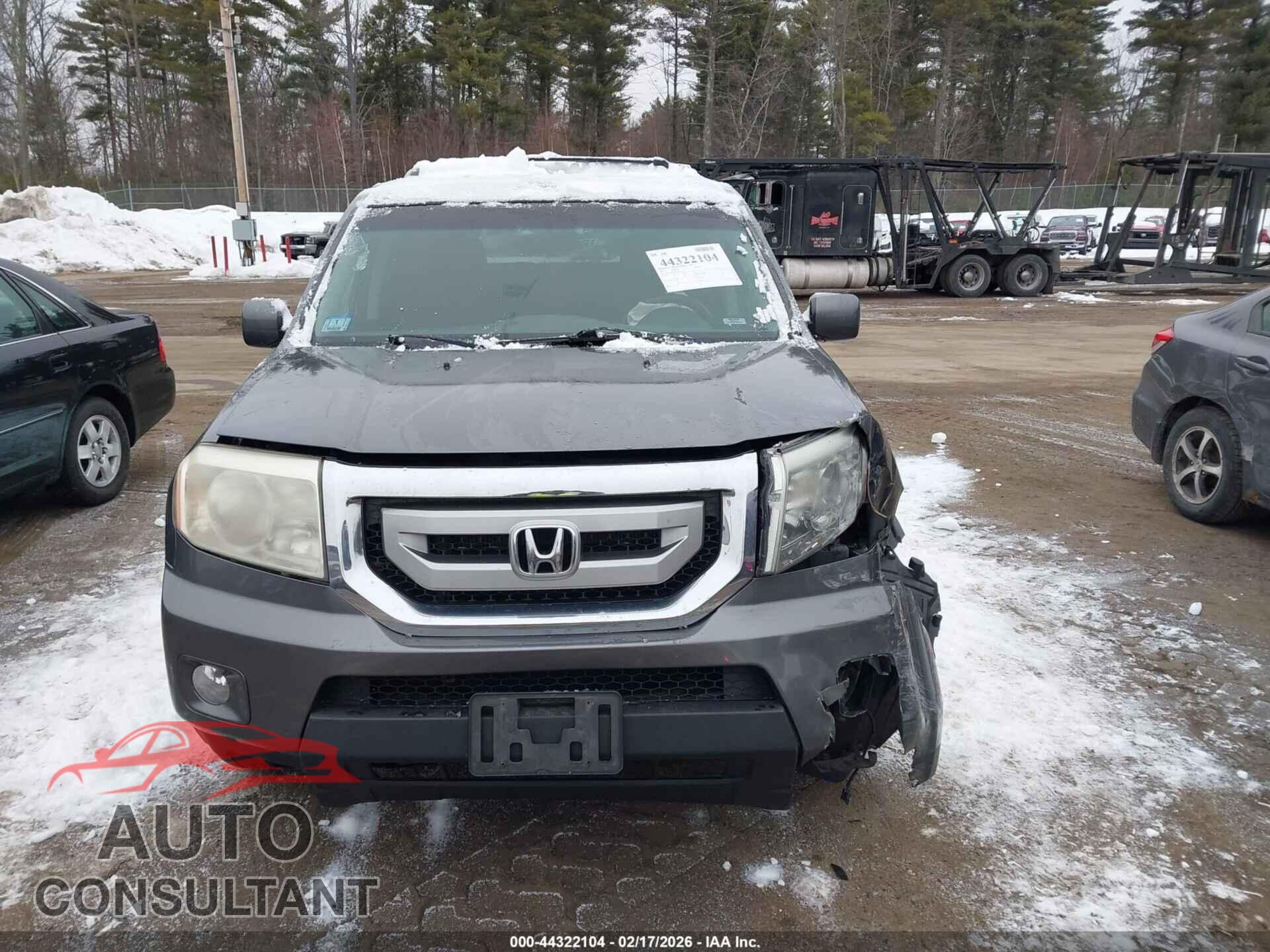 HONDA PILOT 2011 - 5FNYF4H46BB101970