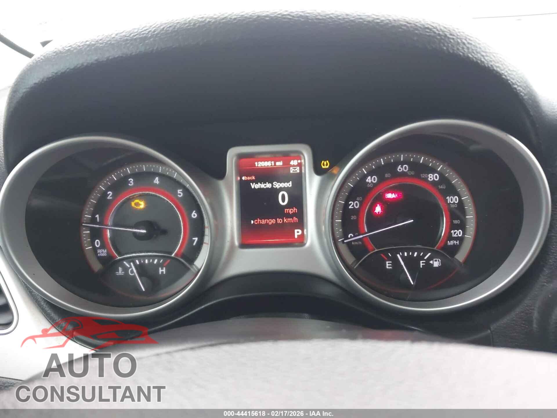 DODGE JOURNEY 2017 - 3C4PDCAB7HT545809