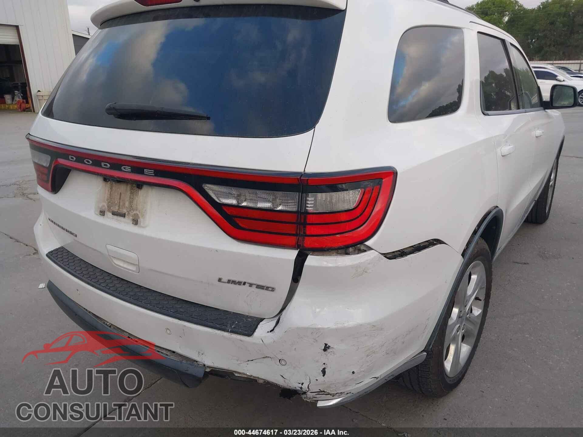DODGE DURANGO 2014 - 1C4RDHDGXEC419464