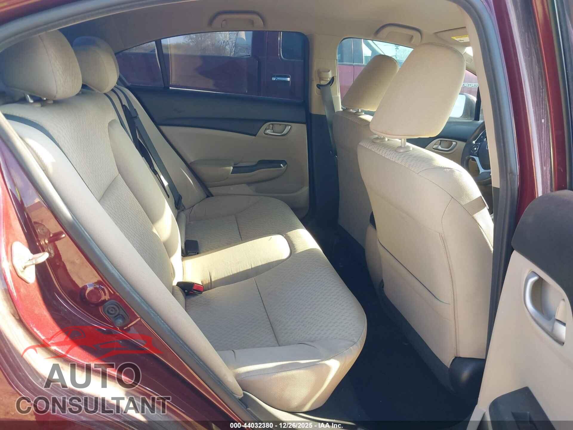HONDA CIVIC 2014 - 19XFB2F5XEE009712