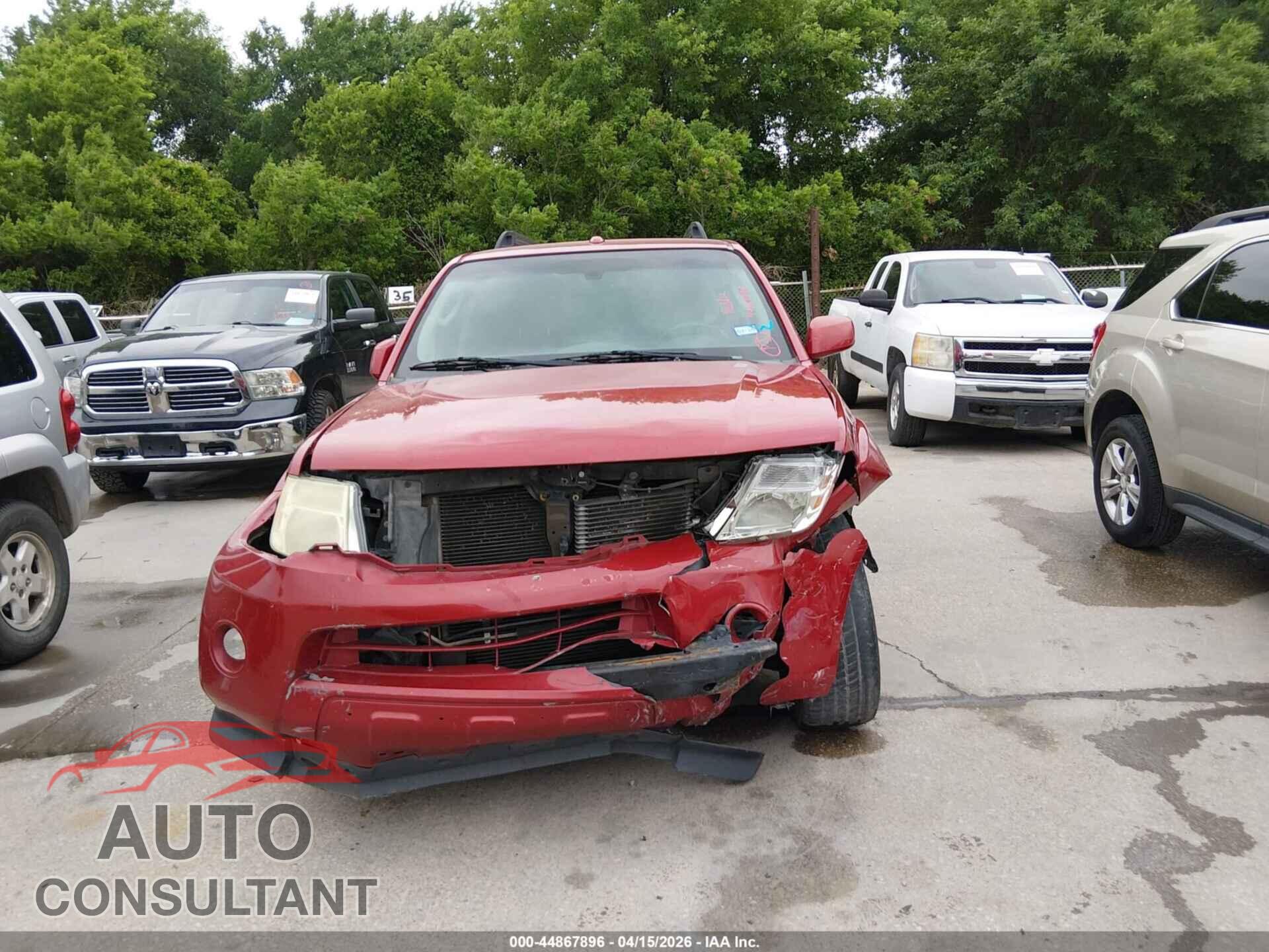 NISSAN PATHFINDER 2011 - 5N1AR1NN3BC610041