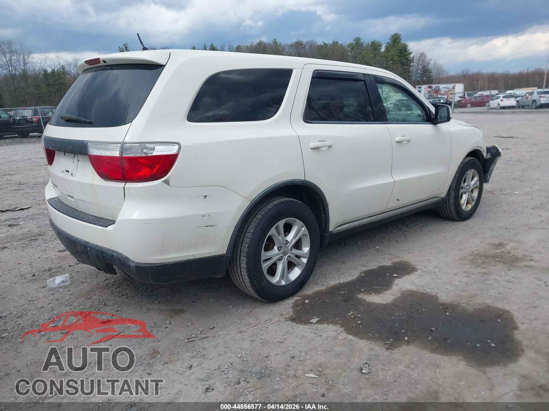 DODGE DURANGO 2012 - 1C4RDJAG4CC193222