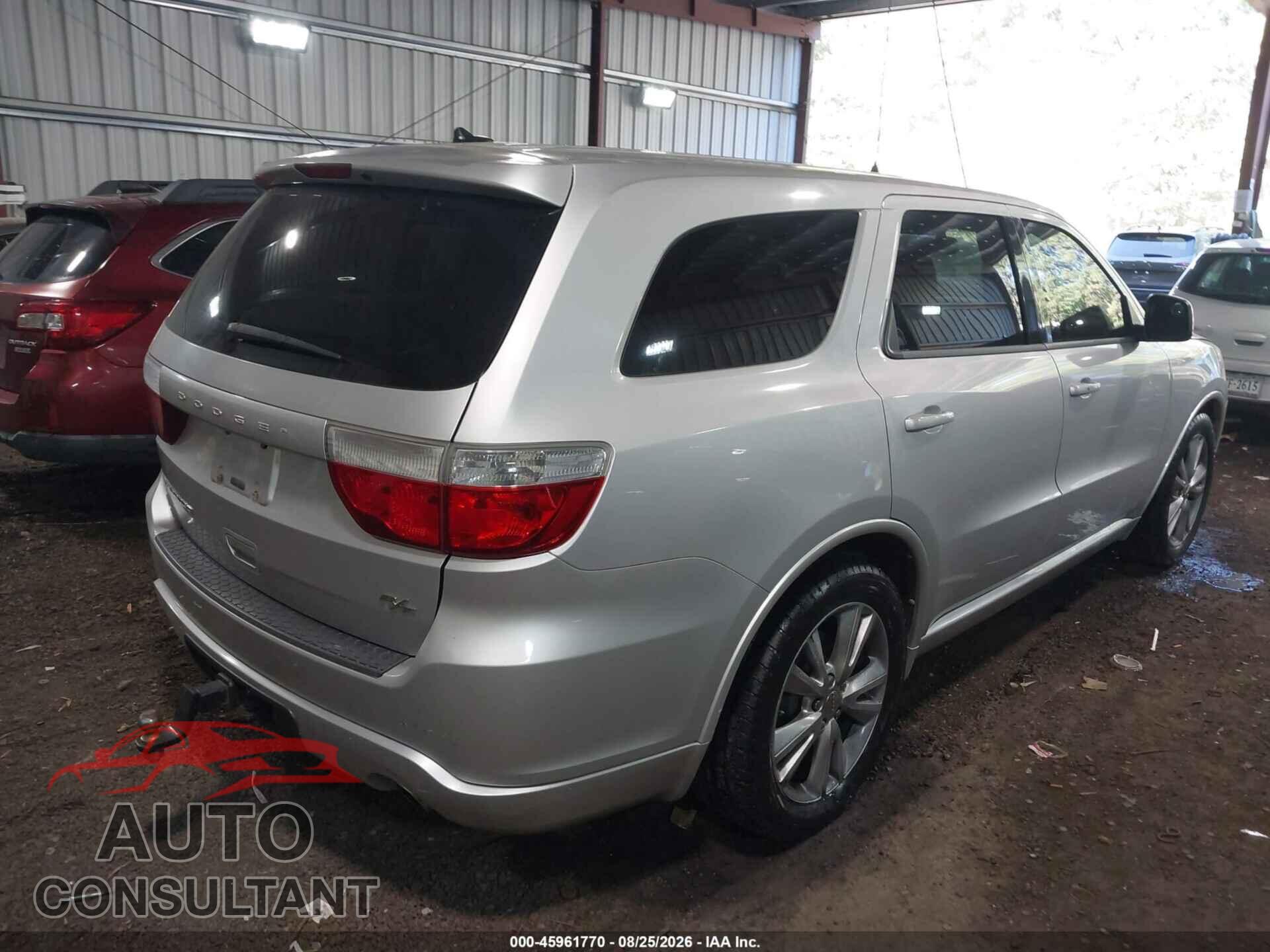 DODGE DURANGO 2012 - 1C4SDHCT3CC144484