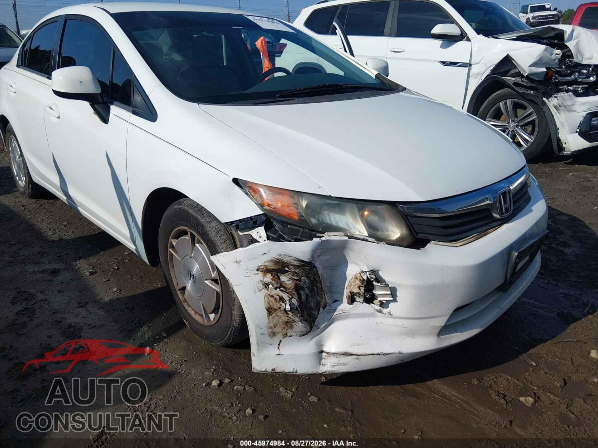 HONDA CIVIC 2012 - 2HGFB2F61CH548845