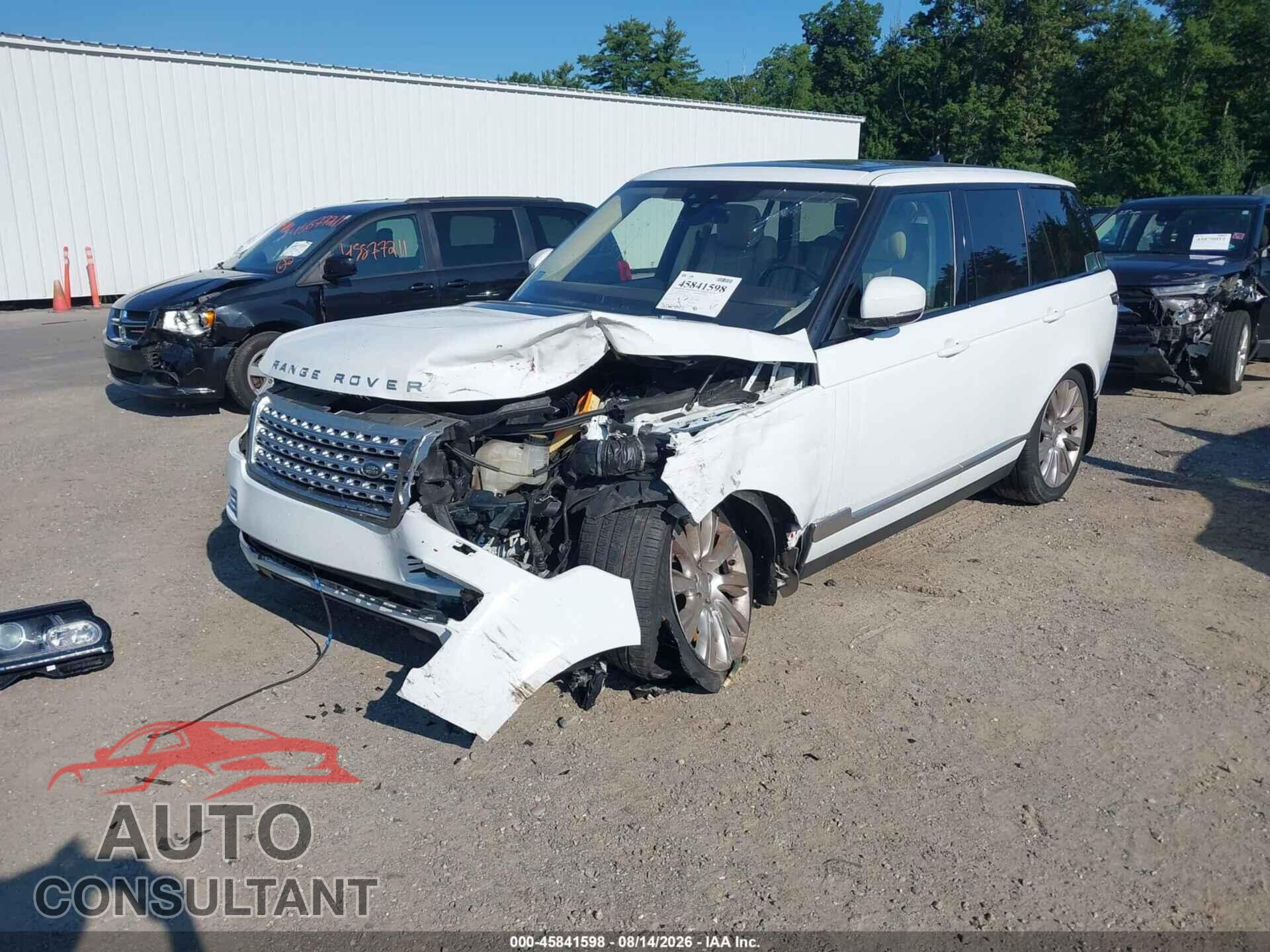 LAND ROVER RANGE ROVER 2017 - SALGS2FE3HA362944