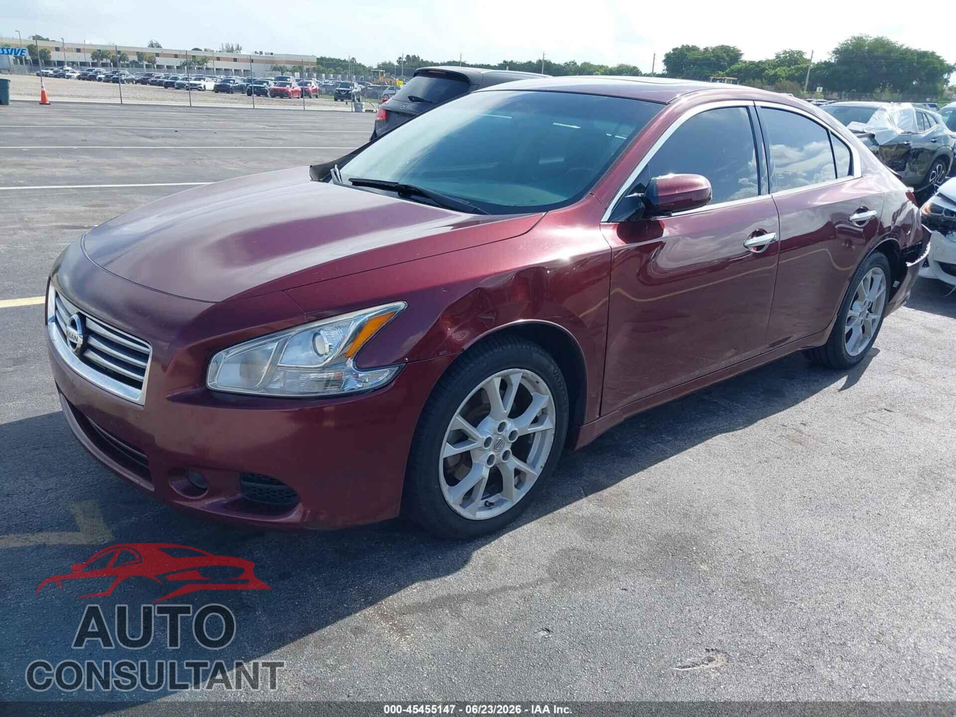 NISSAN MAXIMA 2013 - 1N4AA5AP9DC842338