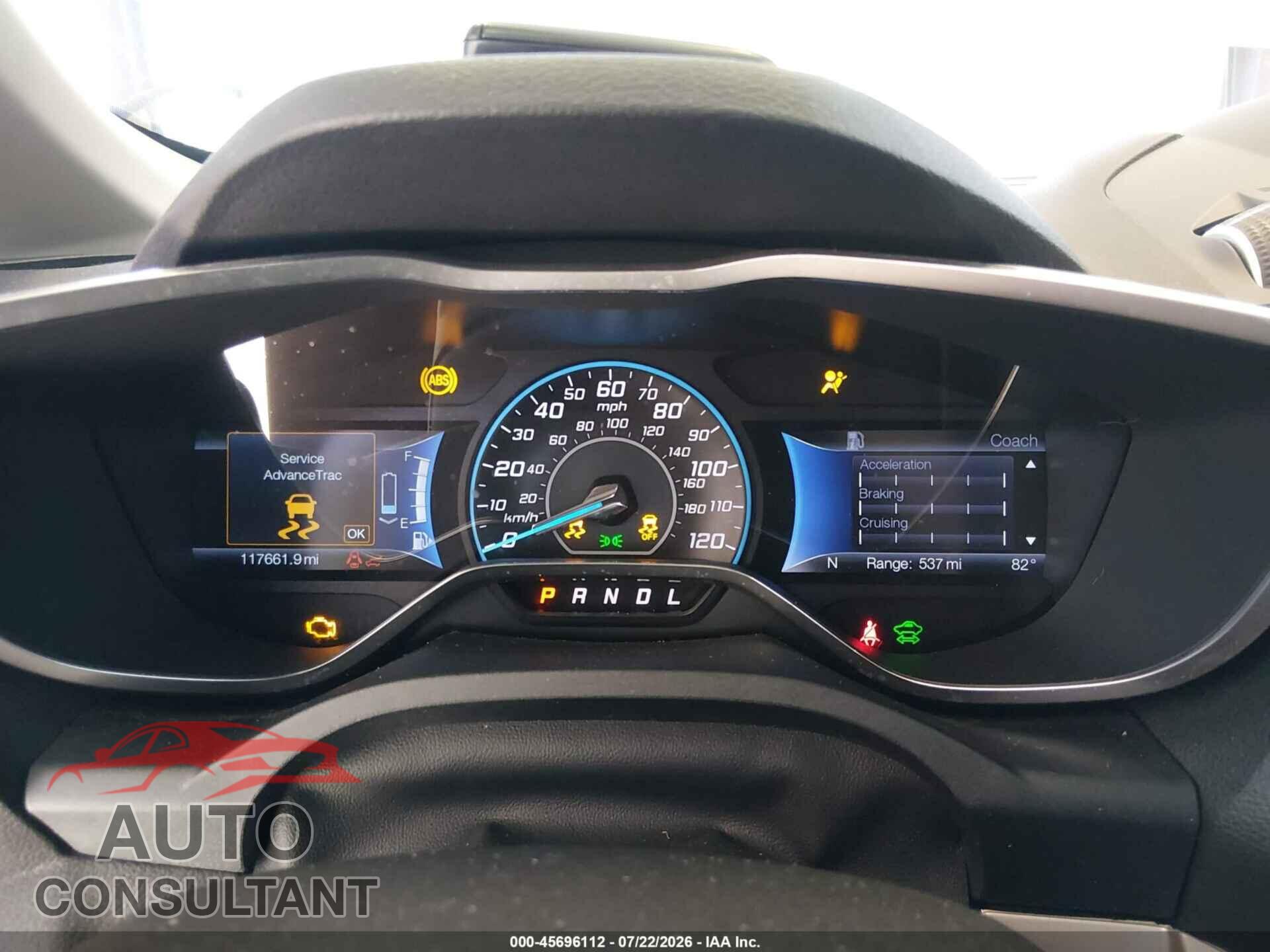 FORD C-MAX ENERGI 2016 - 1FADP5CU6GL116830
