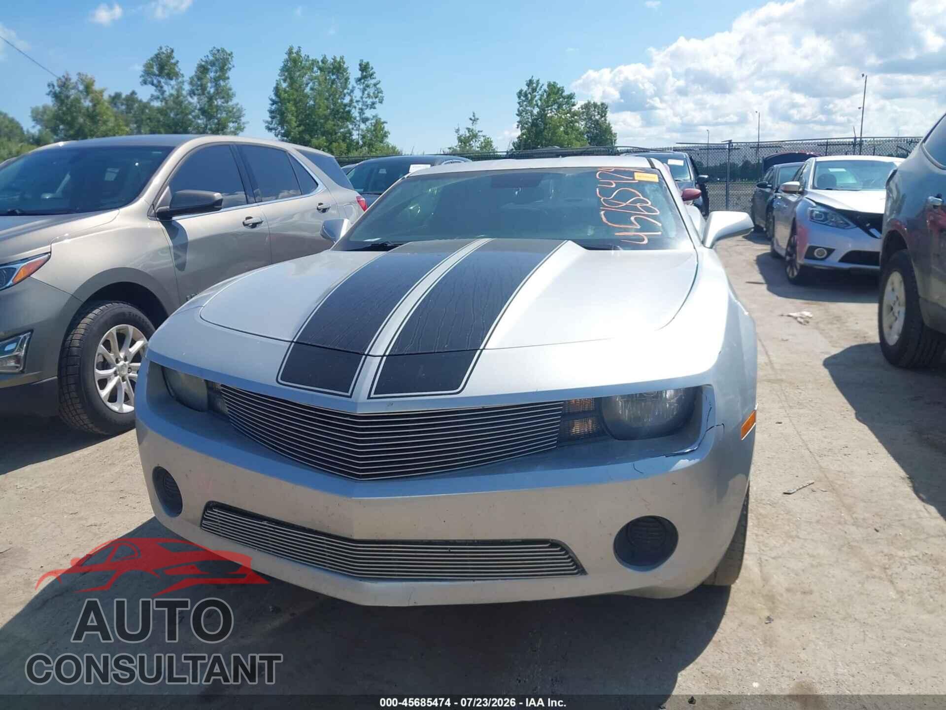 CHEVROLET CAMARO 2012 - 2G1FA1E35C9106575
