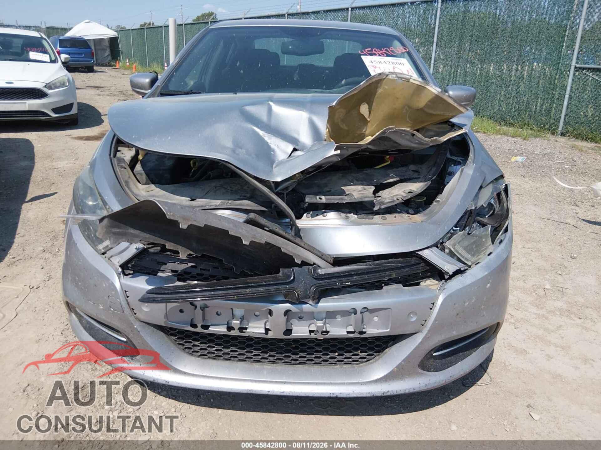 DODGE DART 2014 - 1C3CDFBB7ED917735