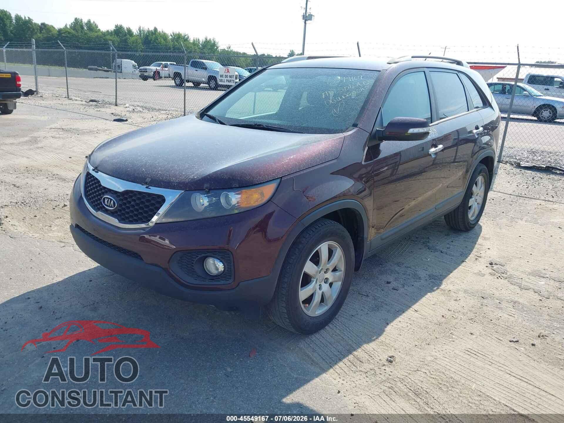KIA SORENTO 2013 - 5XYKT4A68DG324355