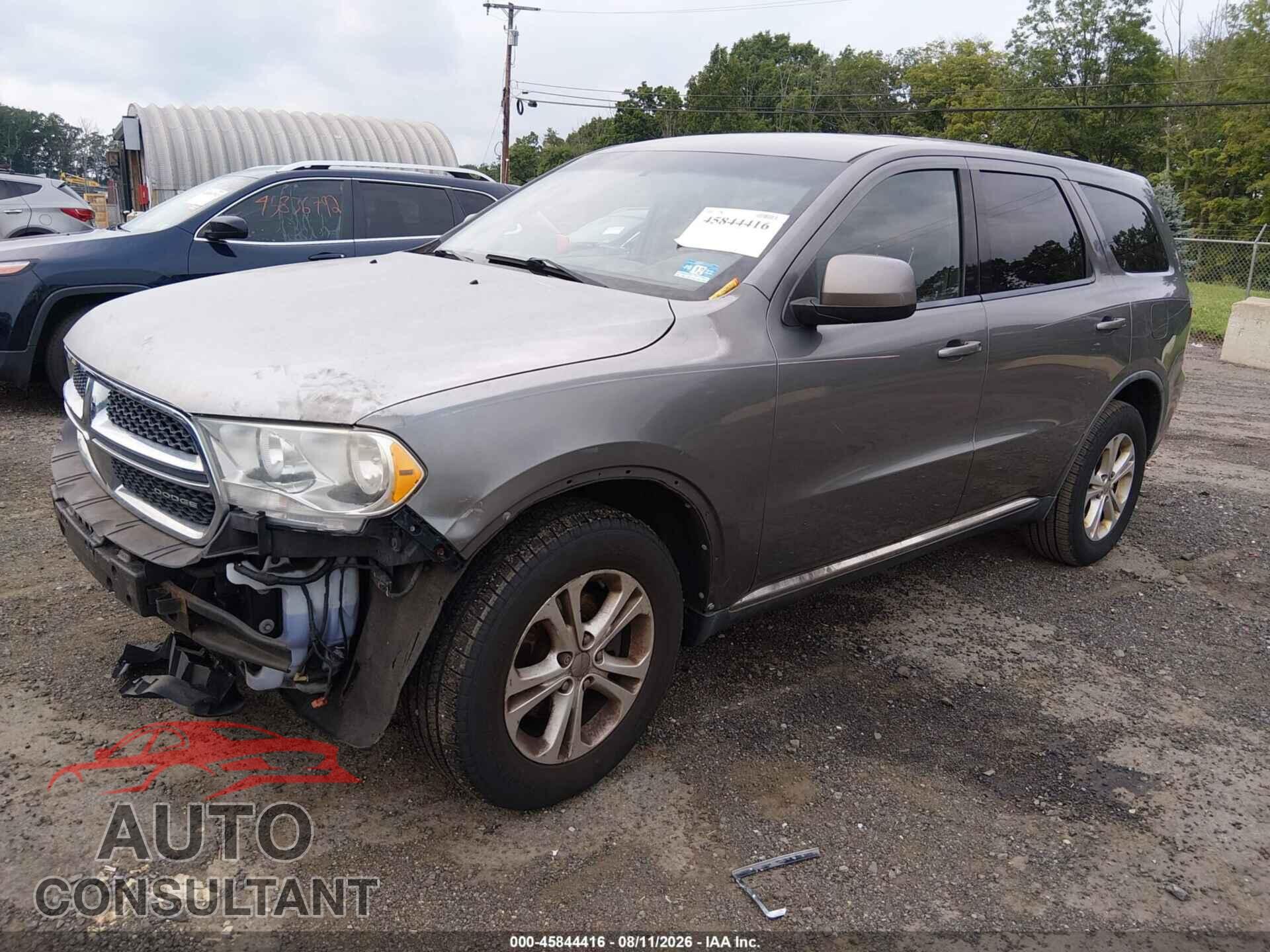 DODGE DURANGO 2012 - 1C4RDJAG5CC100790