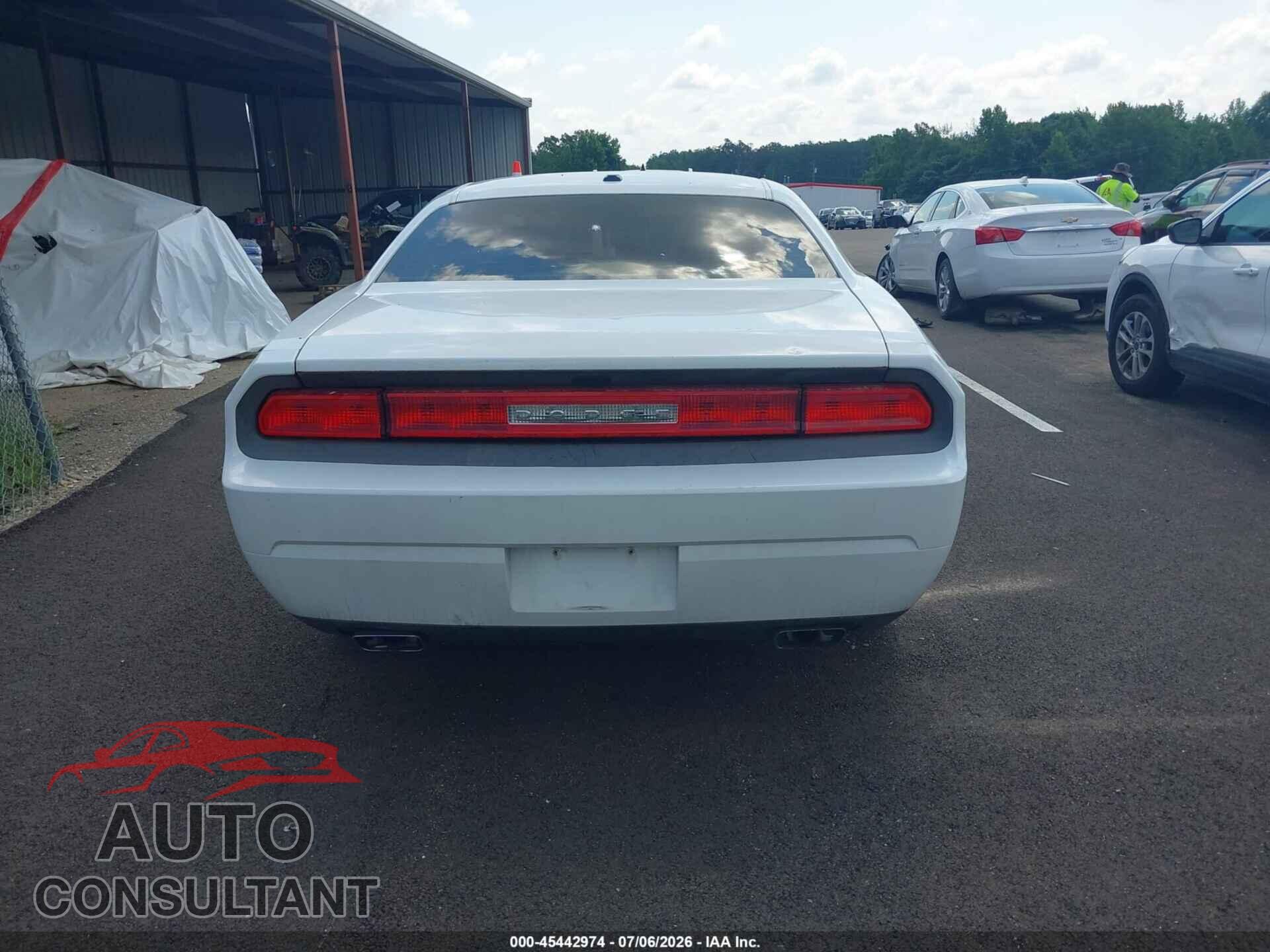 DODGE CHALLENGER 2012 - 2C3CDYAG7CH154236