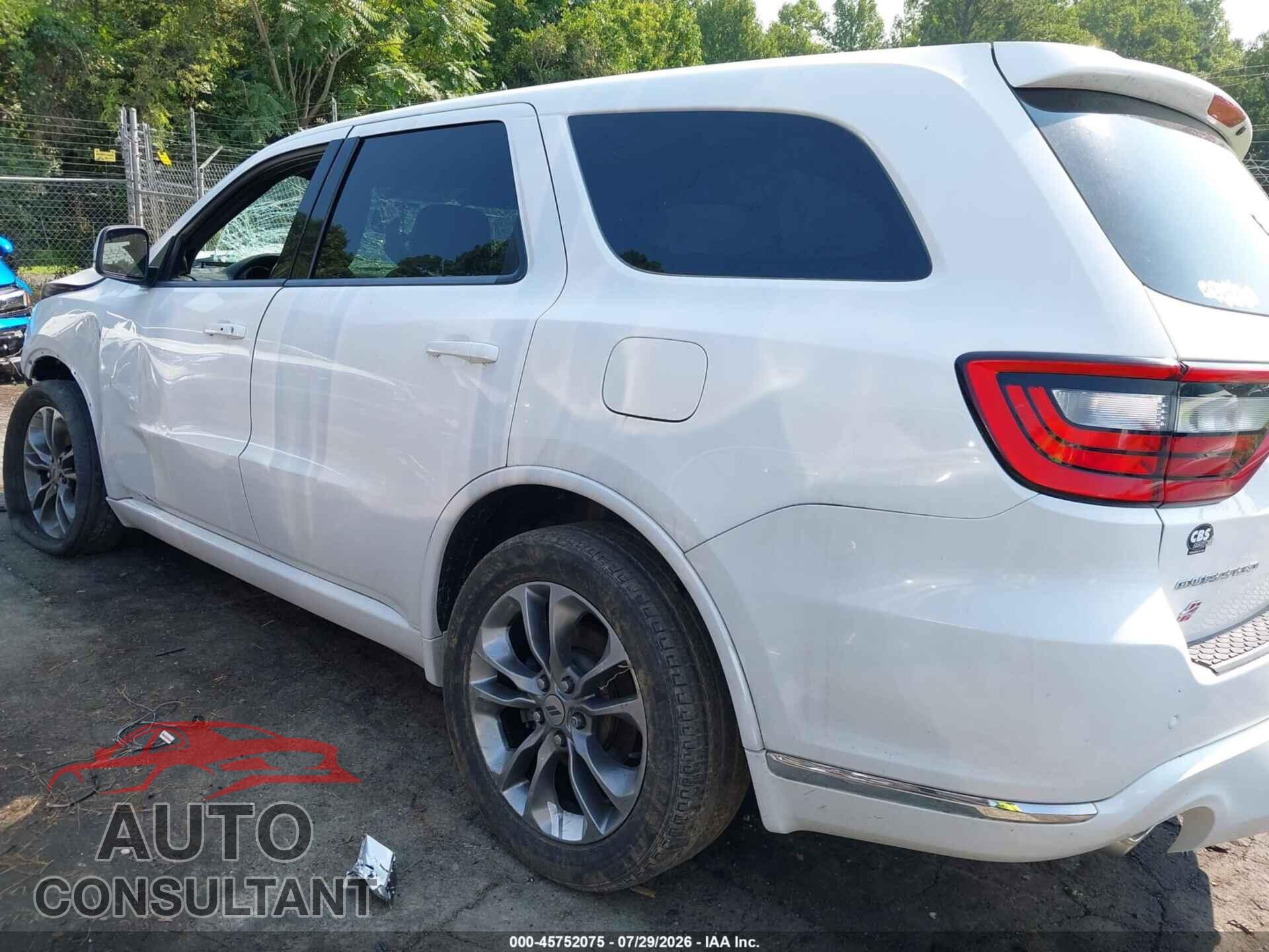 DODGE DURANGO 2019 - 1C4SDJCT8KC764043