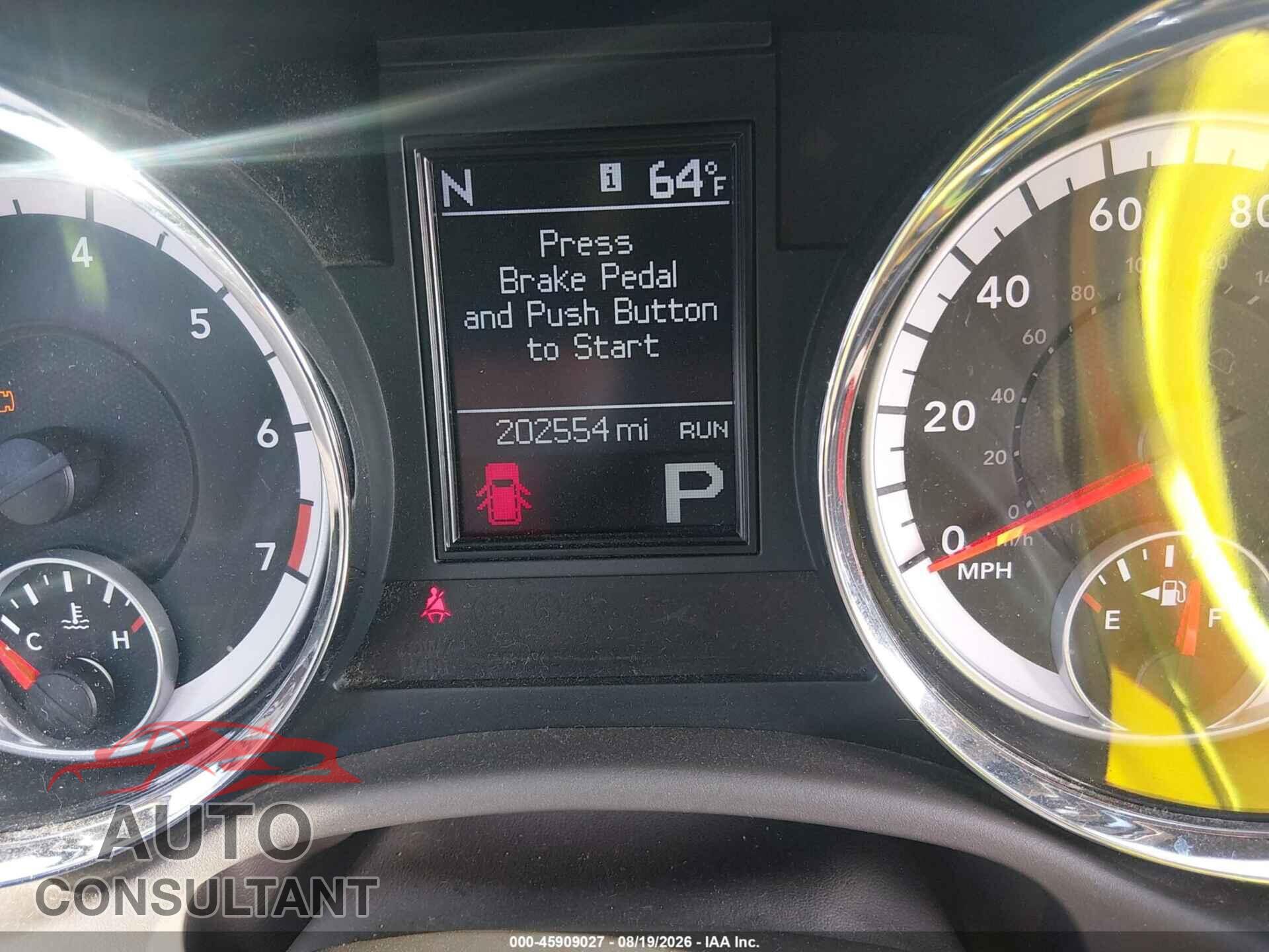 DODGE DURANGO 2013 - 1C4RDJDG5DC673380