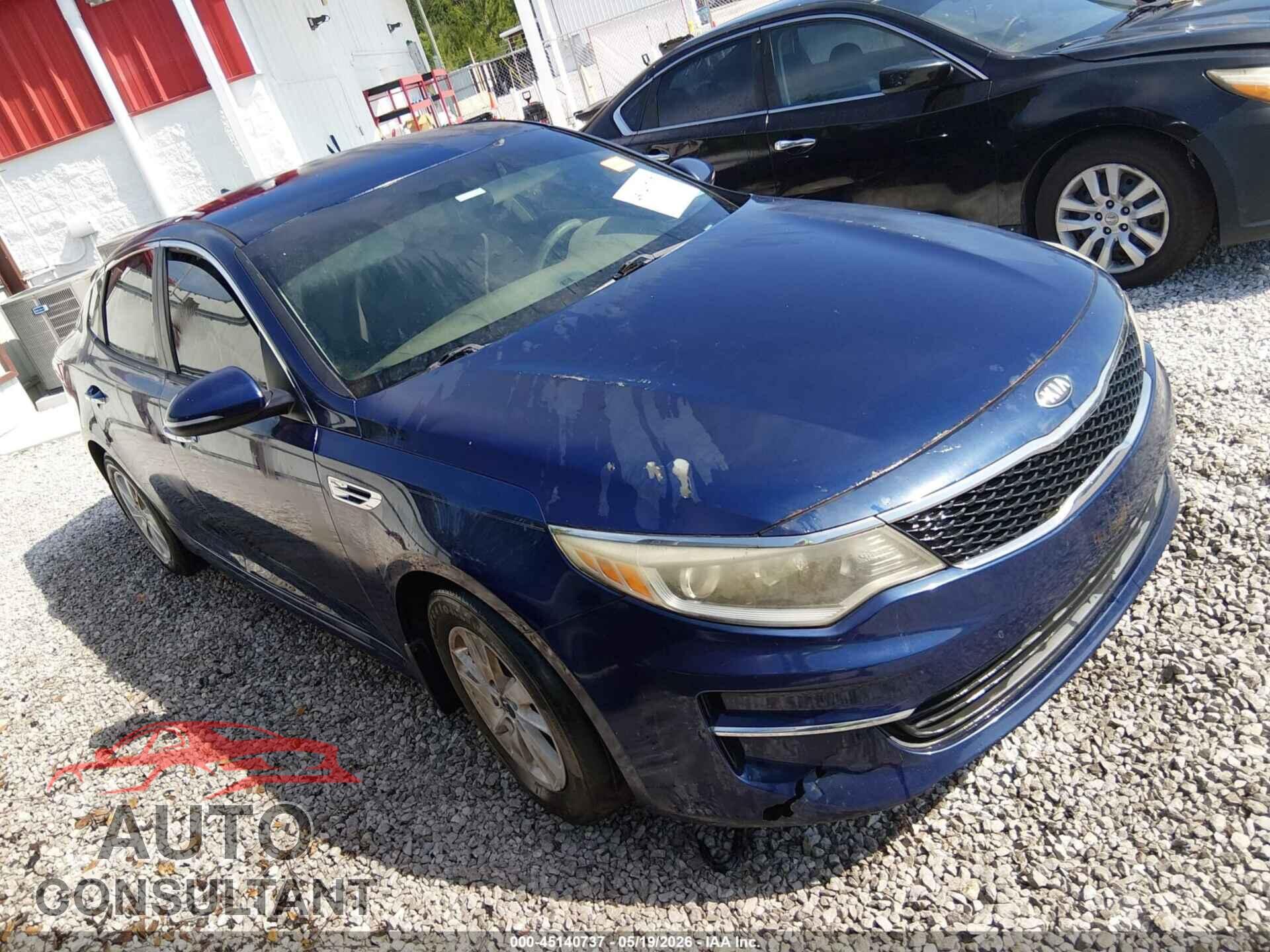 KIA OPTIMA 2018 - 5XXGT4L34JG200785