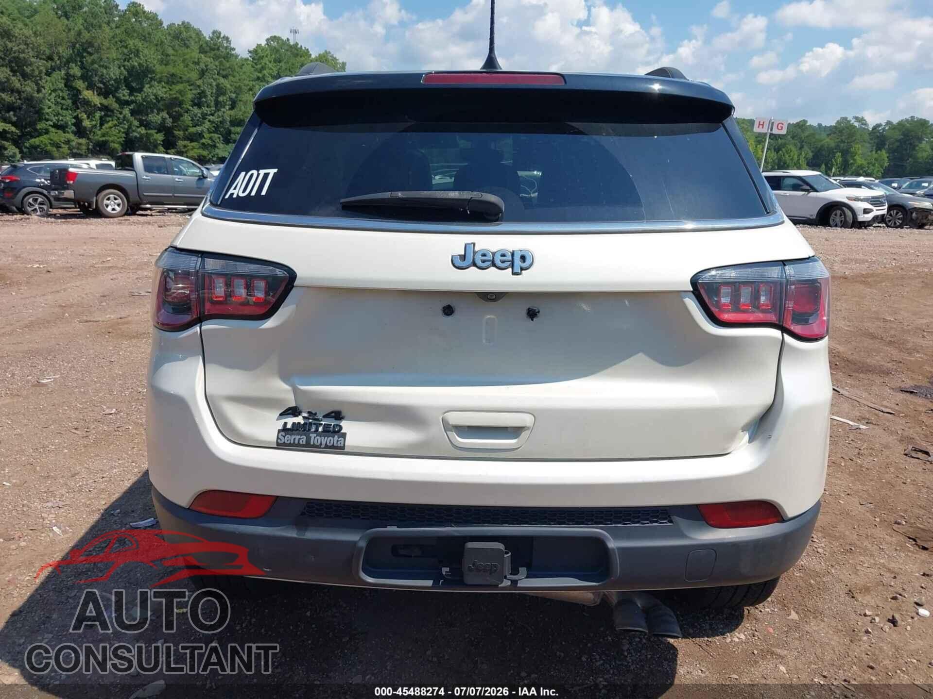 JEEP COMPASS 2017 - 3C4NJDCB5HT688910