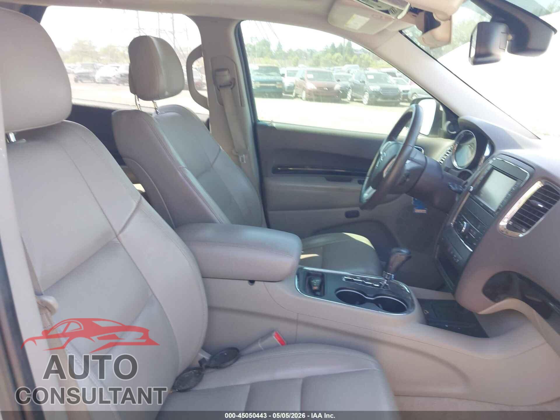 DODGE DURANGO 2012 - 1C4RDJDG7CC212972