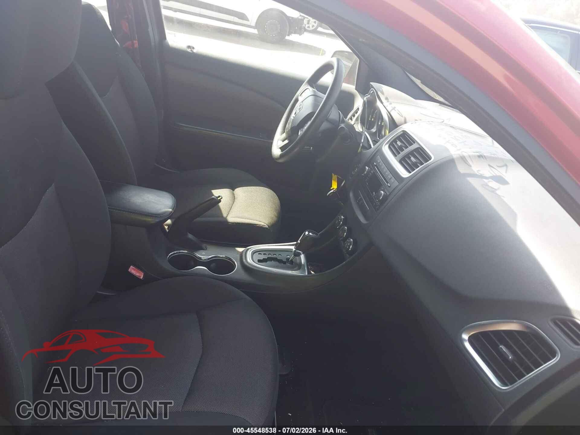 DODGE AVENGER 2013 - 1C3CDZAB7DN637681