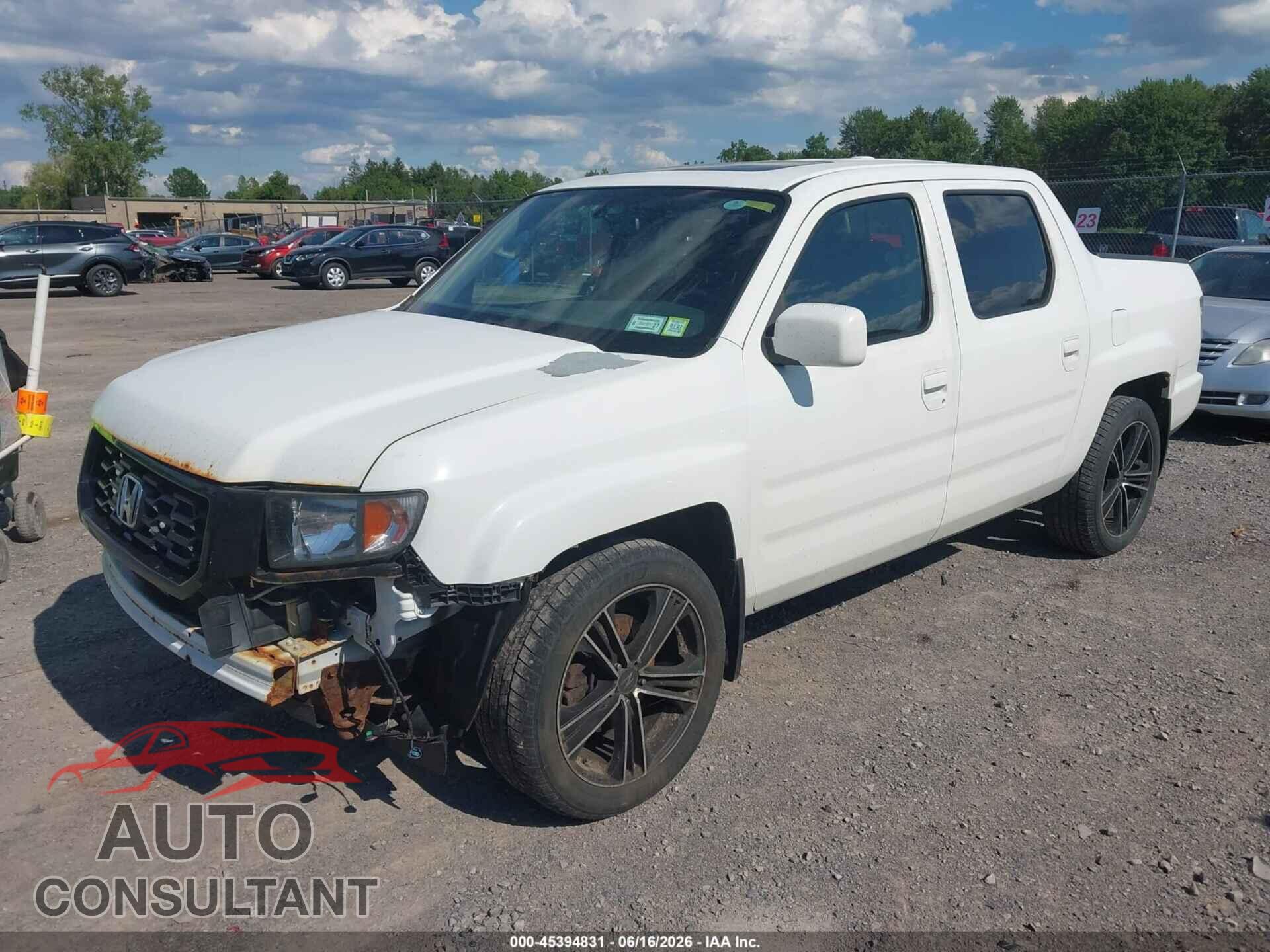 HONDA RIDGELINE 2014 - 5FPYK1F67EB010376