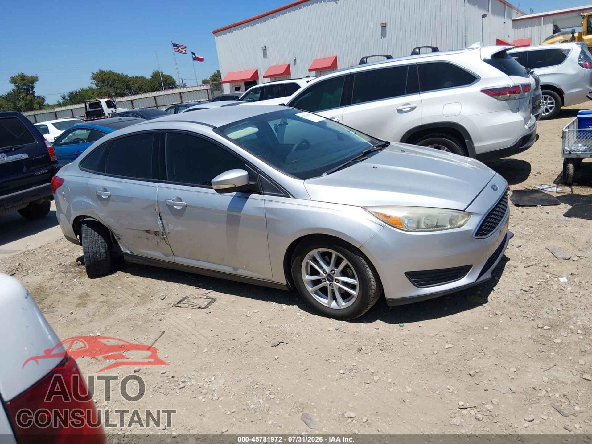 FORD FOCUS 2016 - 1FADP3F24GL284321