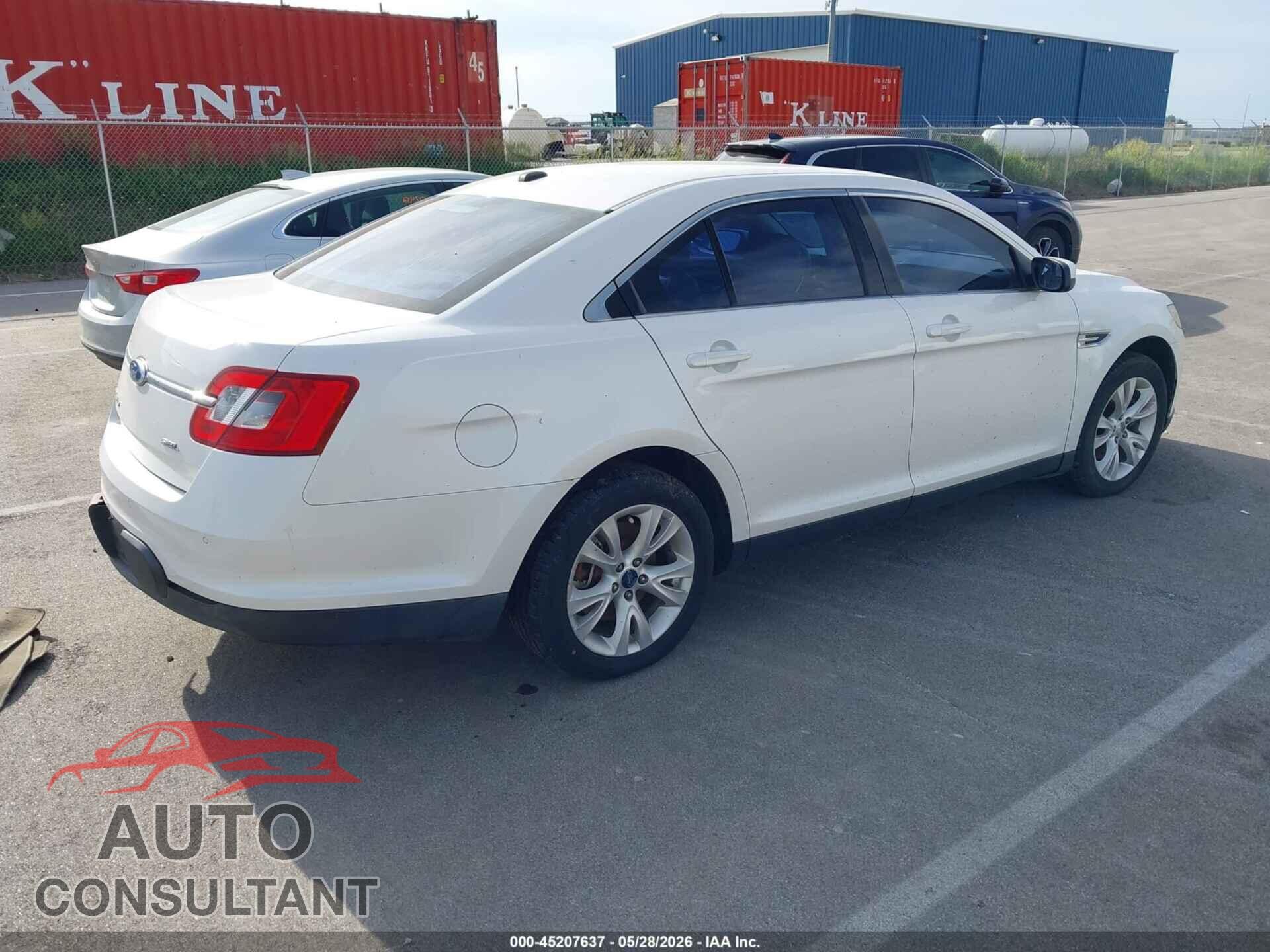 FORD TAURUS 2012 - 1FAHP2EW3CG130265