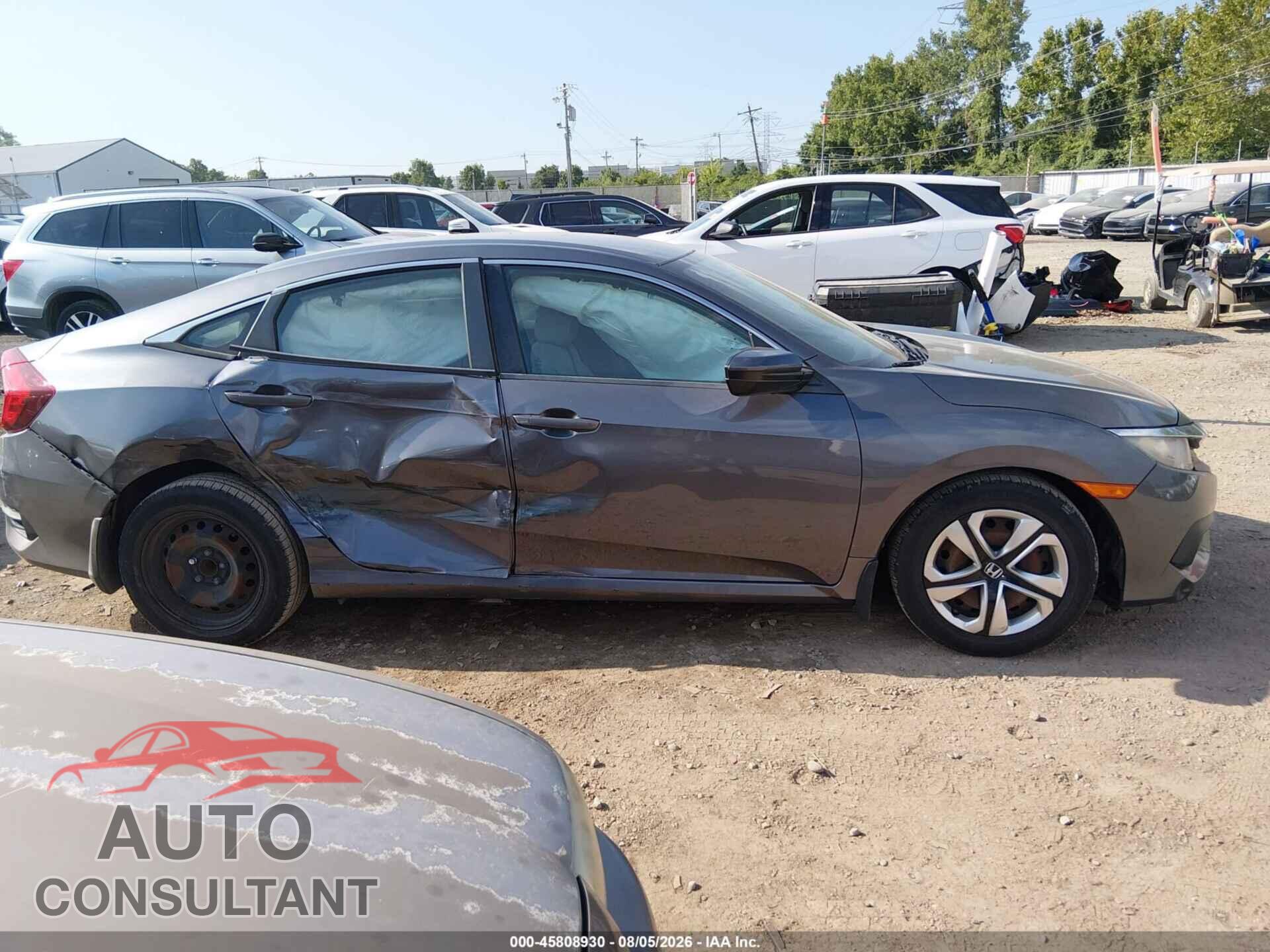 HONDA CIVIC 2017 - 19XFC2F54HE036101