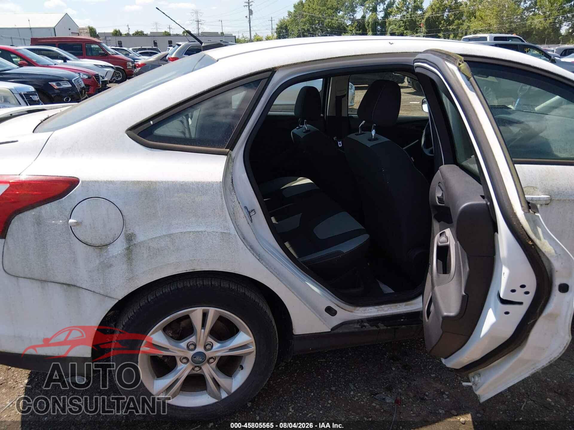 FORD FOCUS 2012 - 1FAHP3F29CL255540