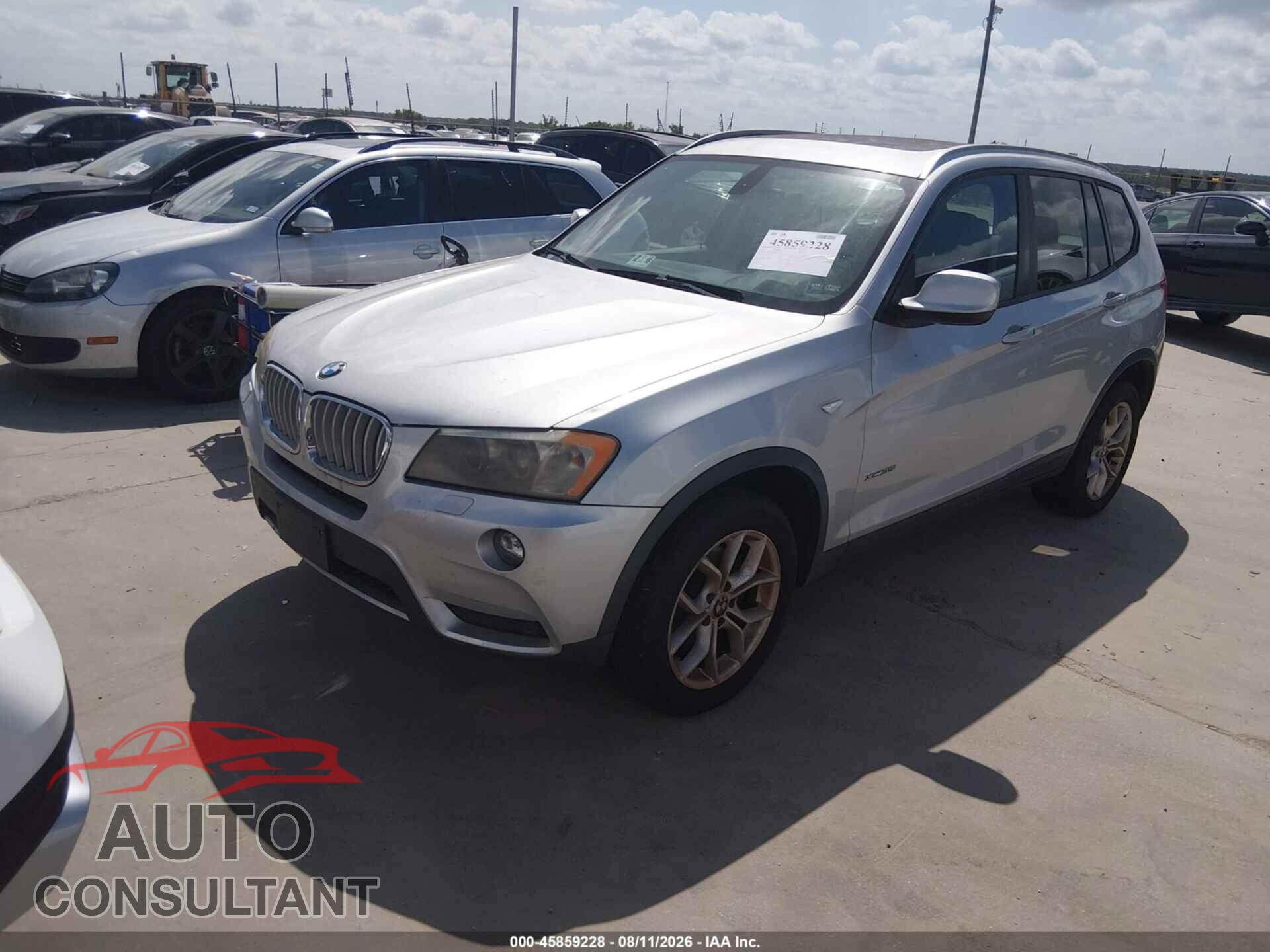 BMW X3 2011 - 5UXWX7C58BLL15425