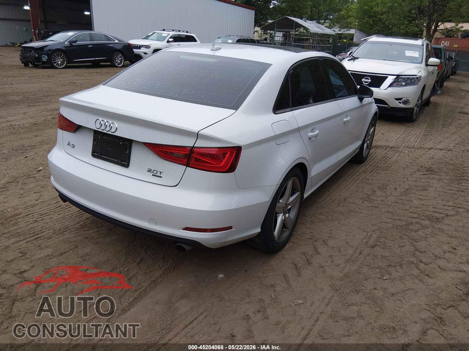 AUDI A3 2015 - WAUBFGFF8F1003045