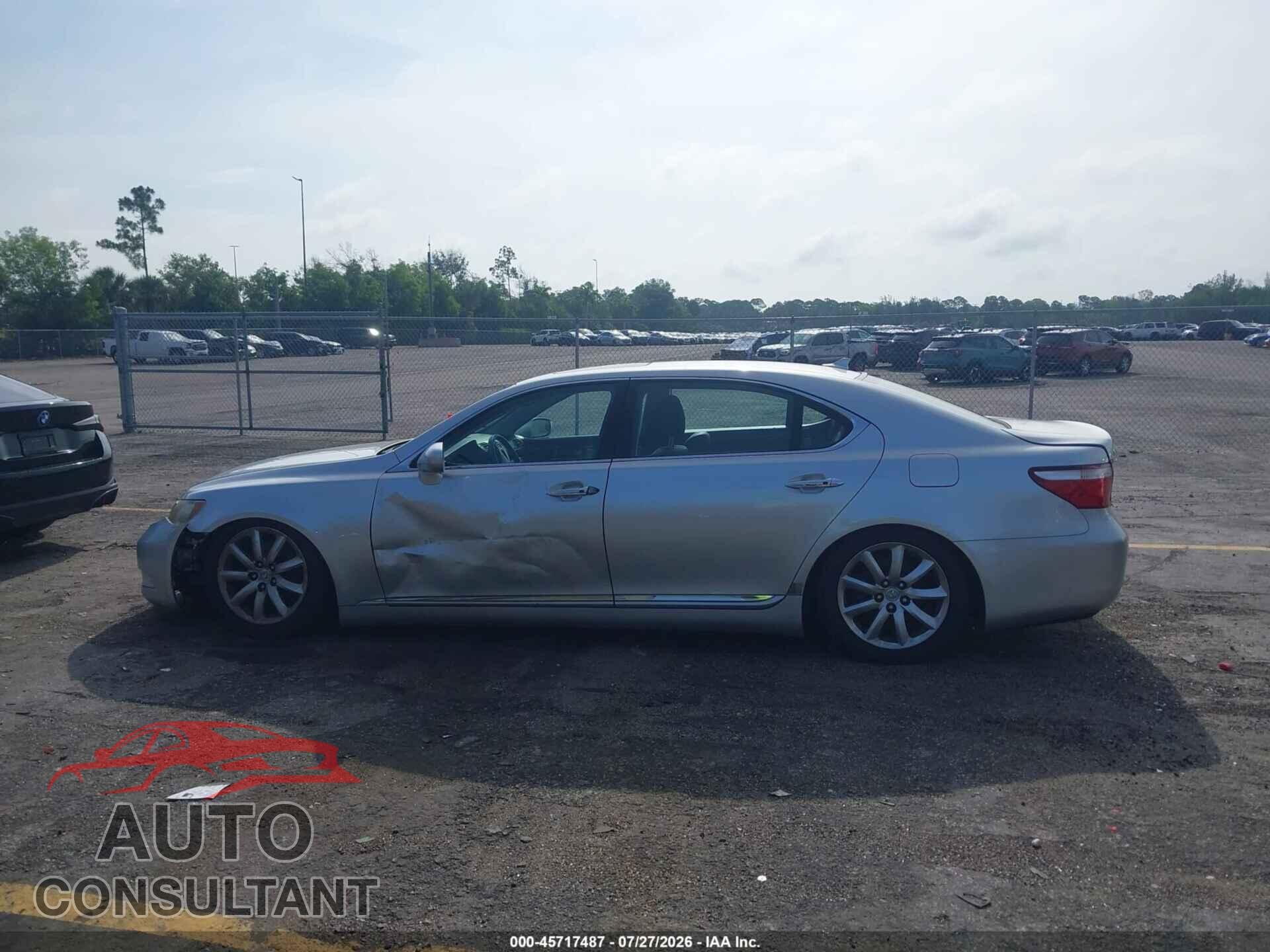 LEXUS LS 460 2009 - JTHGL46FX95036639