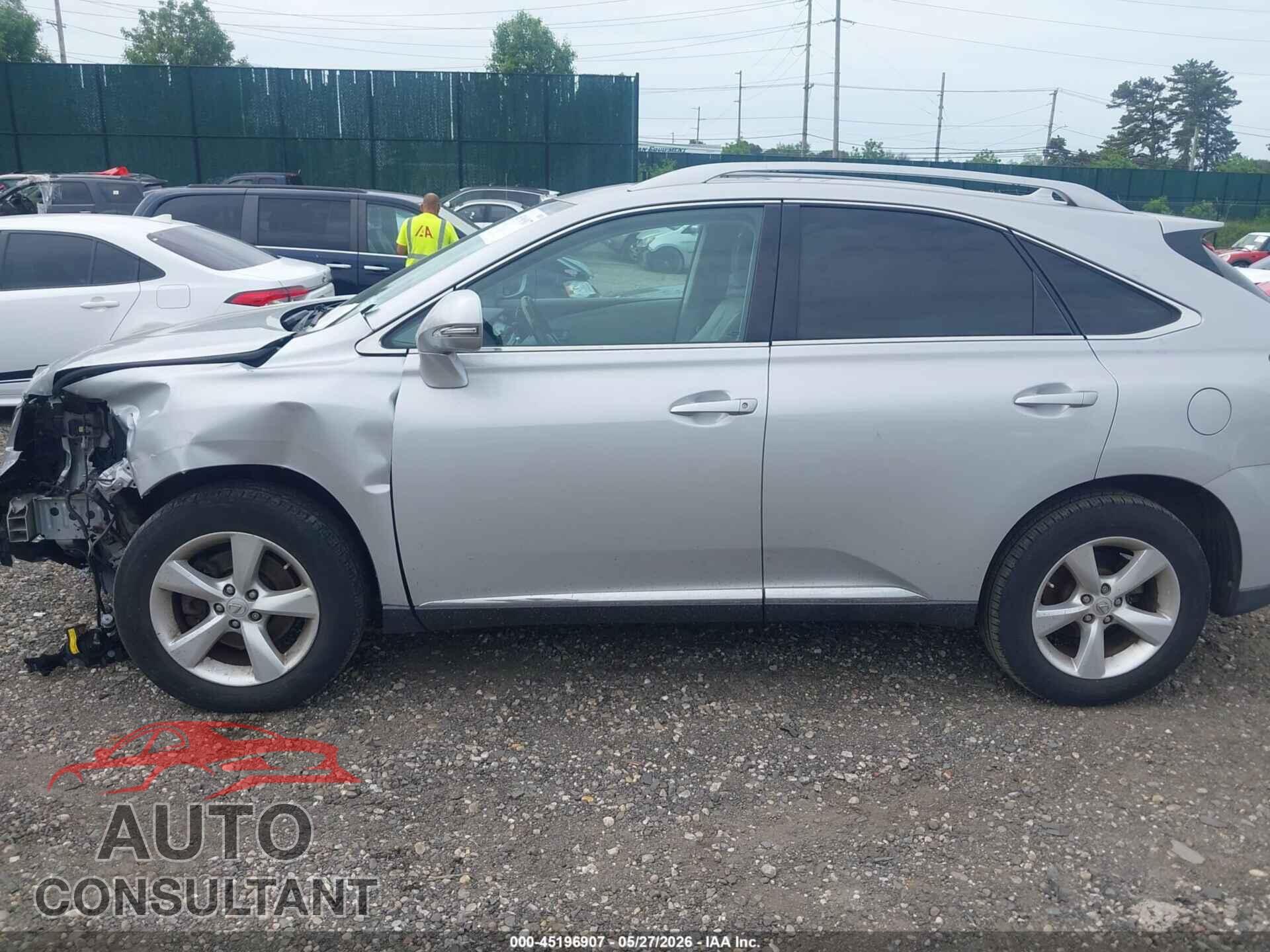 LEXUS RX 350 2010 - 2T2BK1BA0AC044176