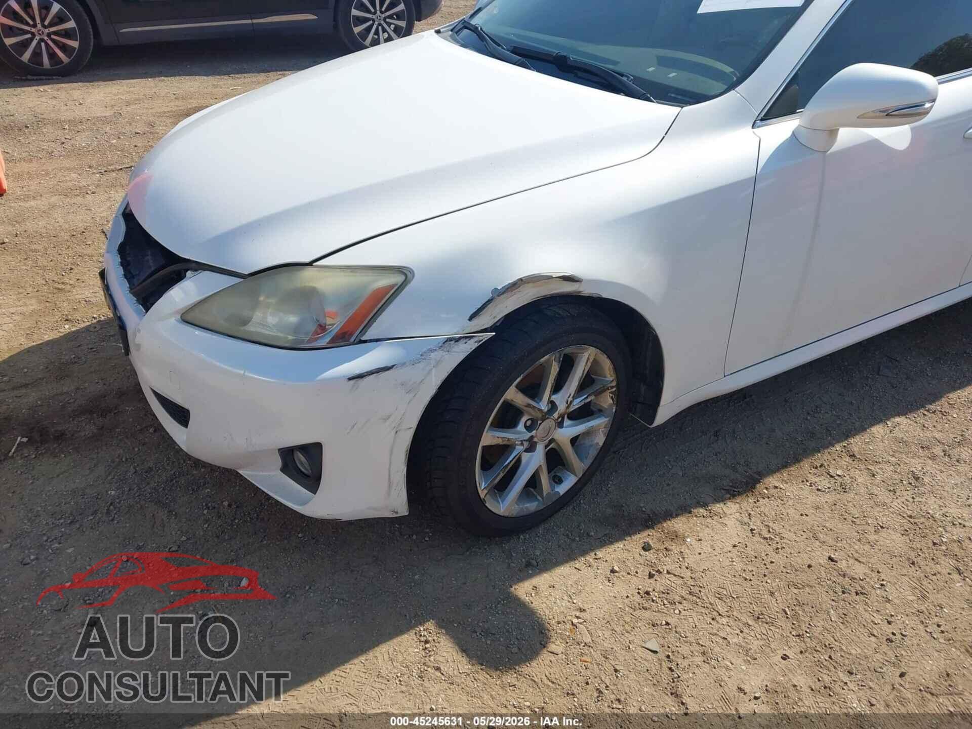 LEXUS IS 250 2012 - JTHCF5C24C5060357