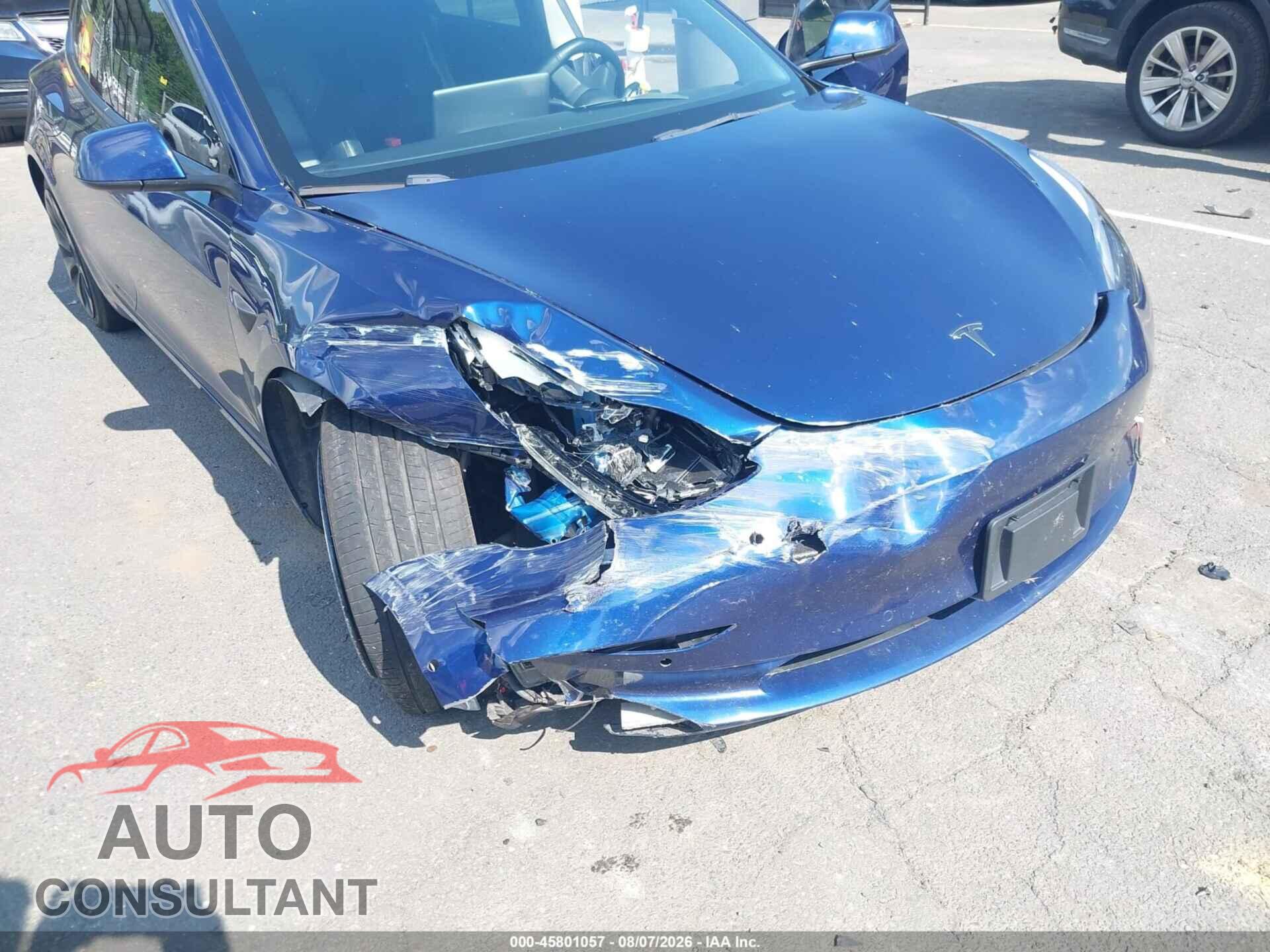 TESLA MODEL 3 2022 - 5YJ3E1EA2NF185229