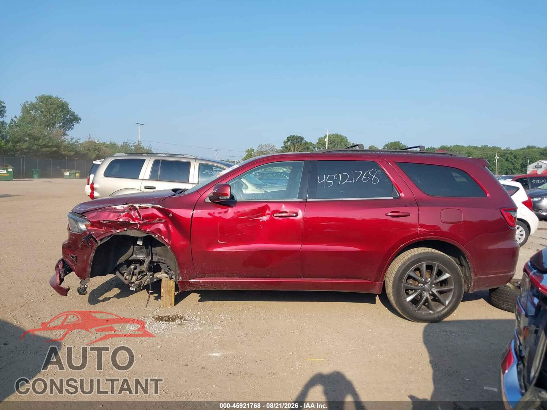 DODGE DURANGO 2018 - 1C4RDJDG6JC248830
