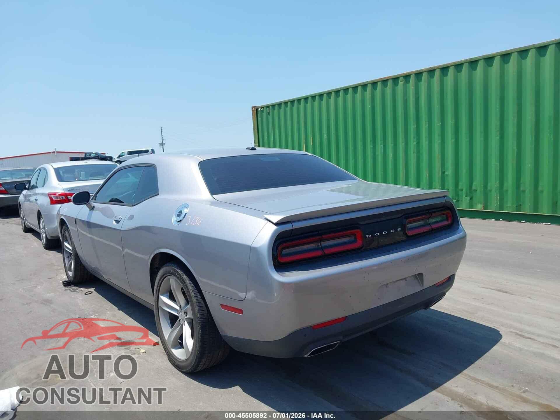 DODGE CHALLENGER 2016 - 2C3CDZAG9GH166237