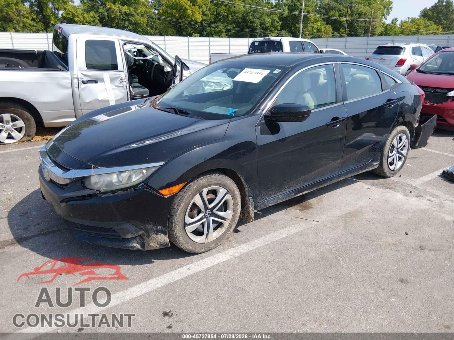 HONDA CIVIC 2017 - 19XFC2F51HE070366