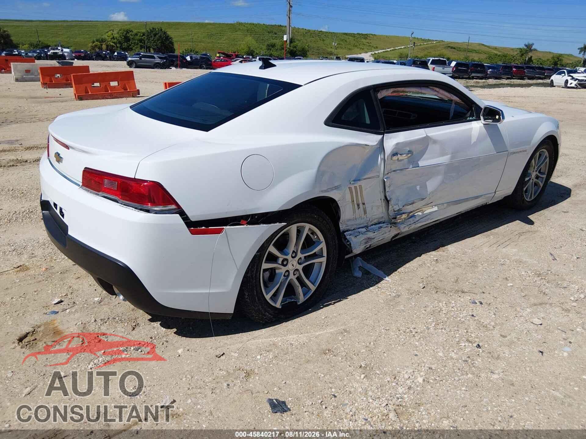 CHEVROLET CAMARO 2014 - 2G1FA1E37E9200587