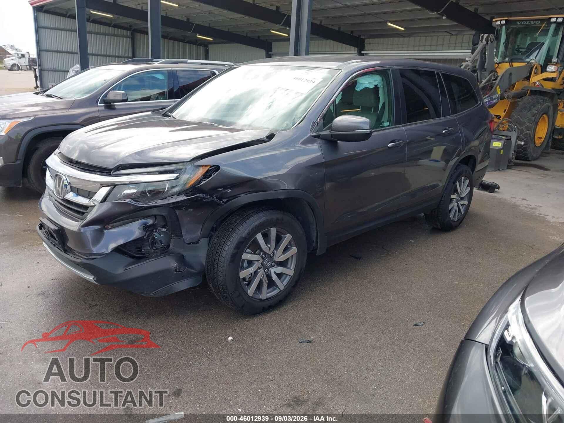 HONDA PILOT 2021 - 5FNYF6H31MB045104