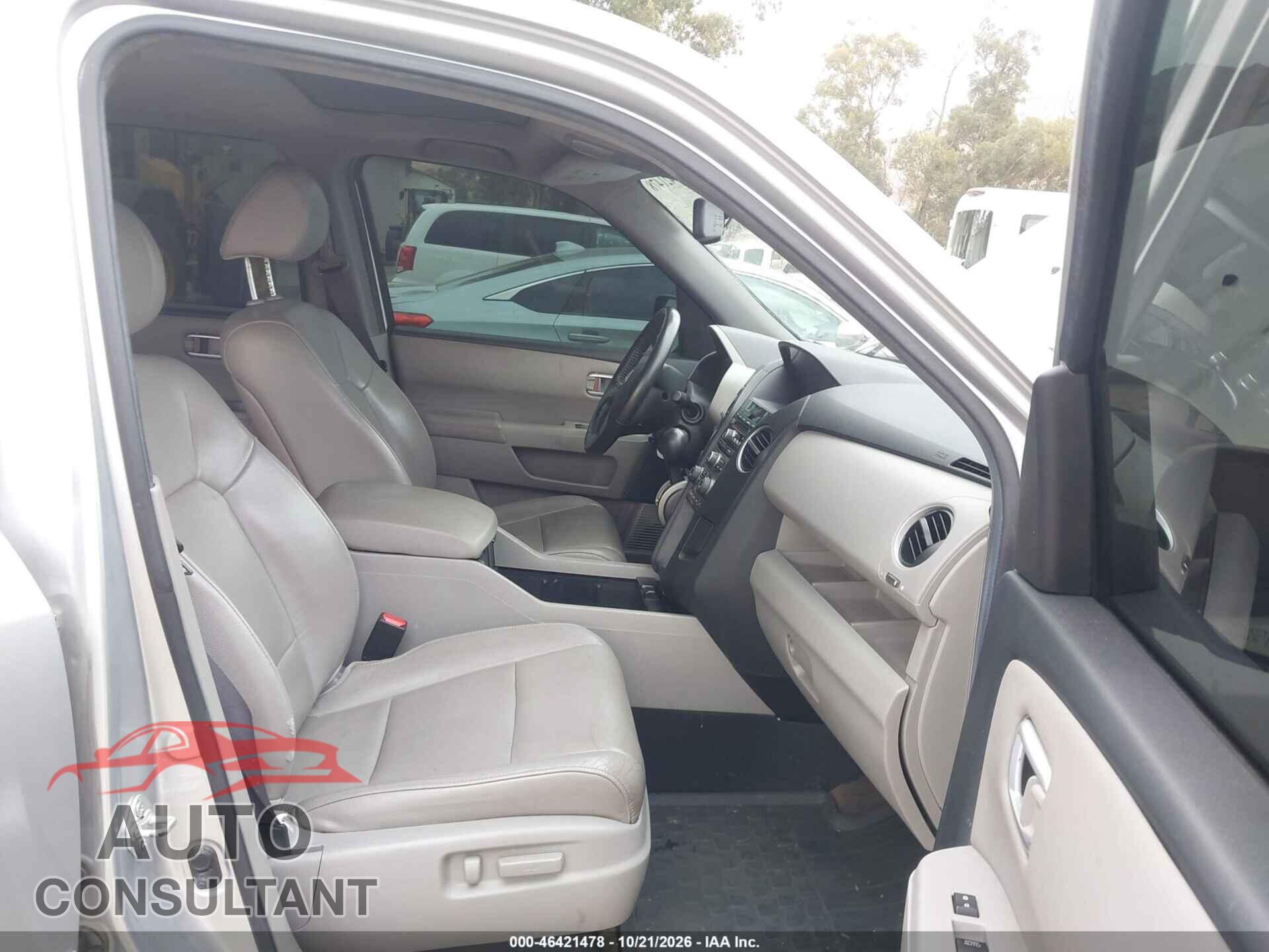HONDA PILOT 2013 - 5FNYF4H55DB055480