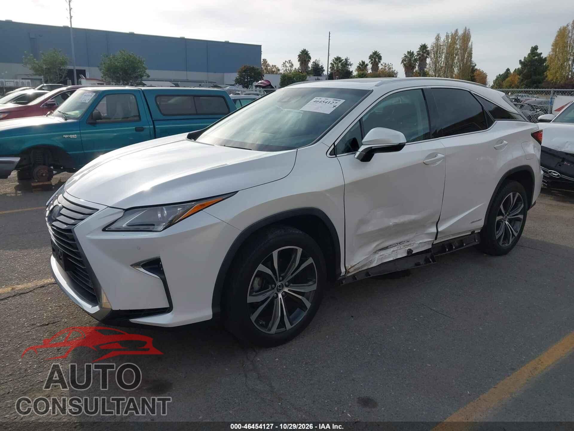 LEXUS RX 450H 2019 - 2T2BGMCA6KC030267